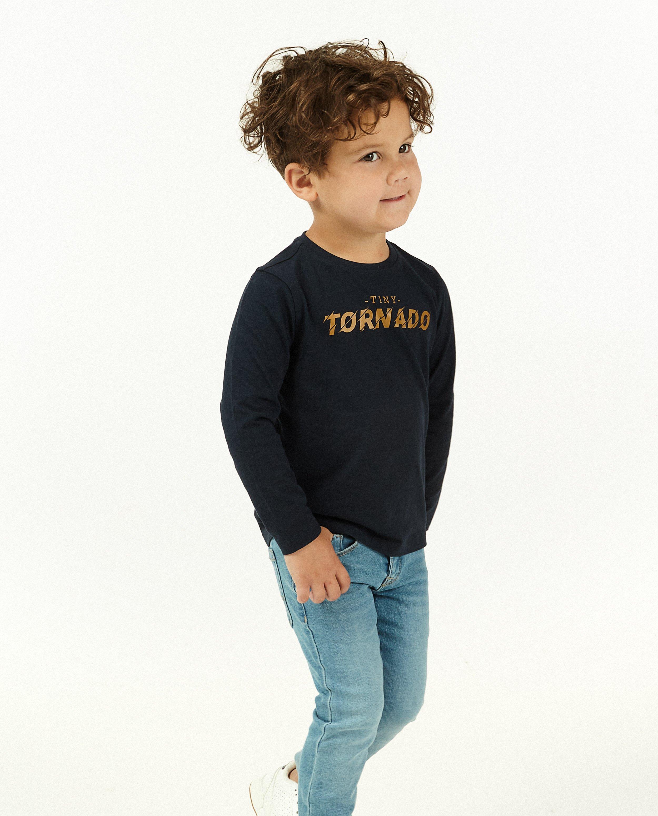 T-shirts - T-shirt gris-vert à manches longues BESTies