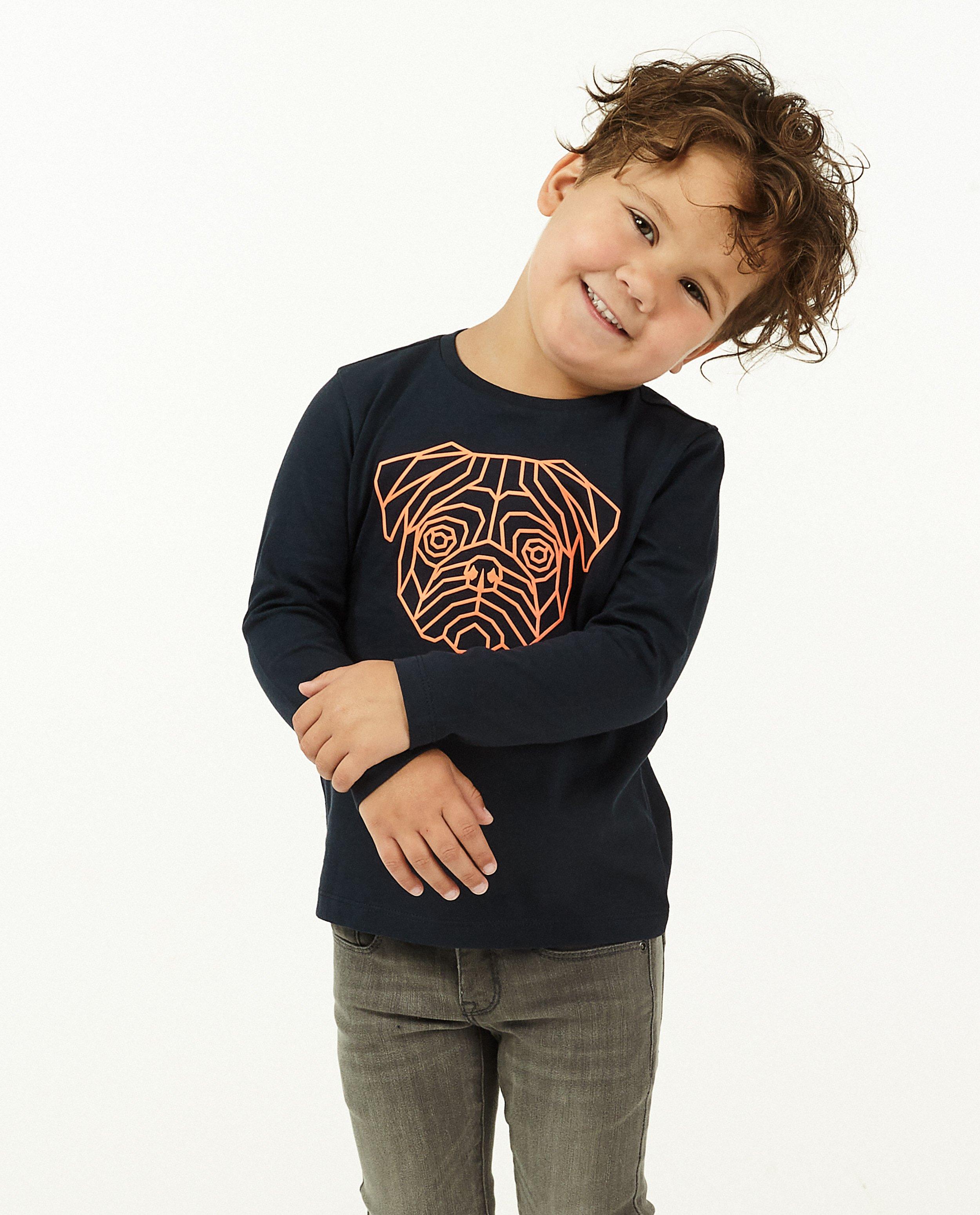 T-shirts - Longsleeve met rubberprint BESTies