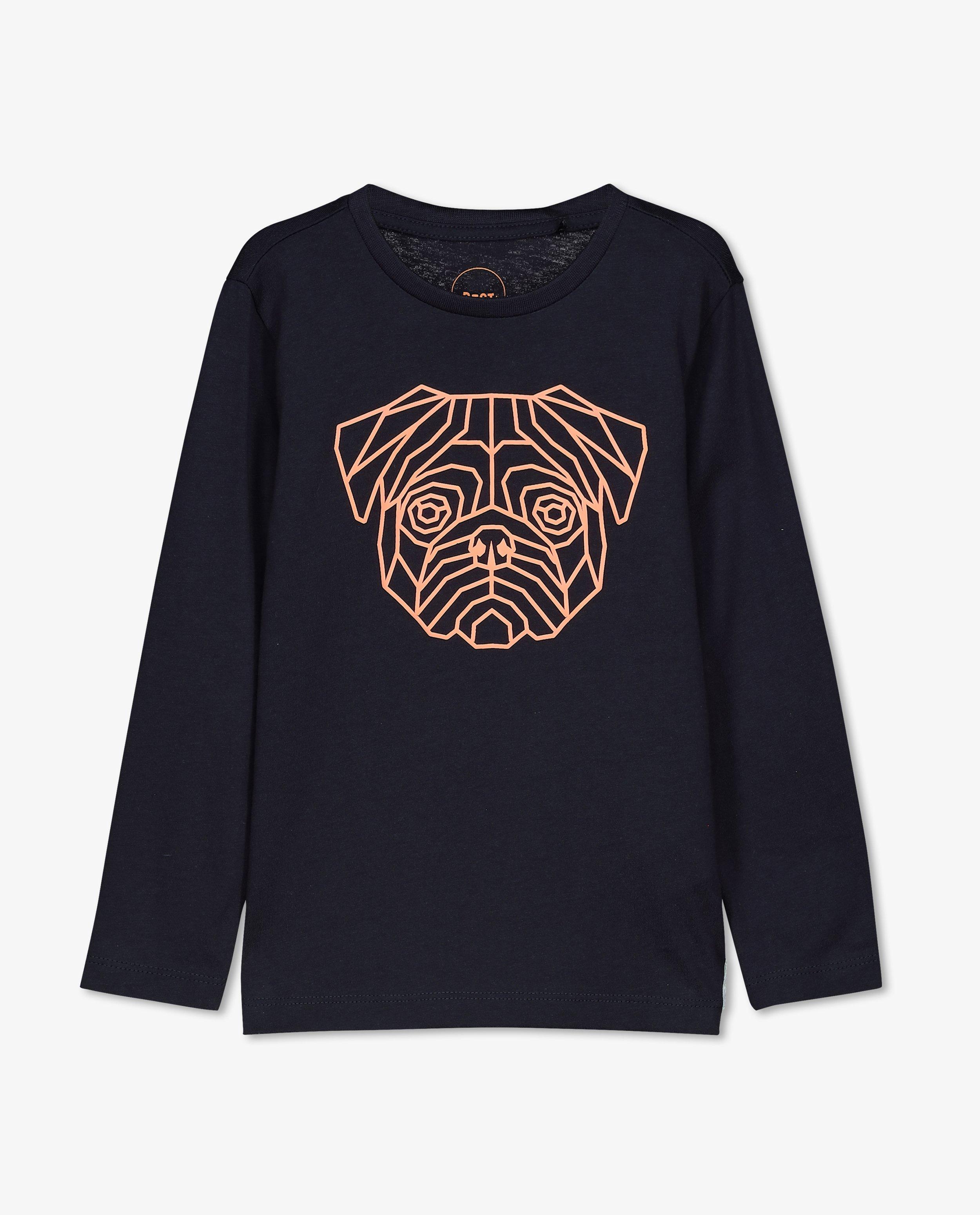 T-shirts - Longsleeve met rubberprint BESTies