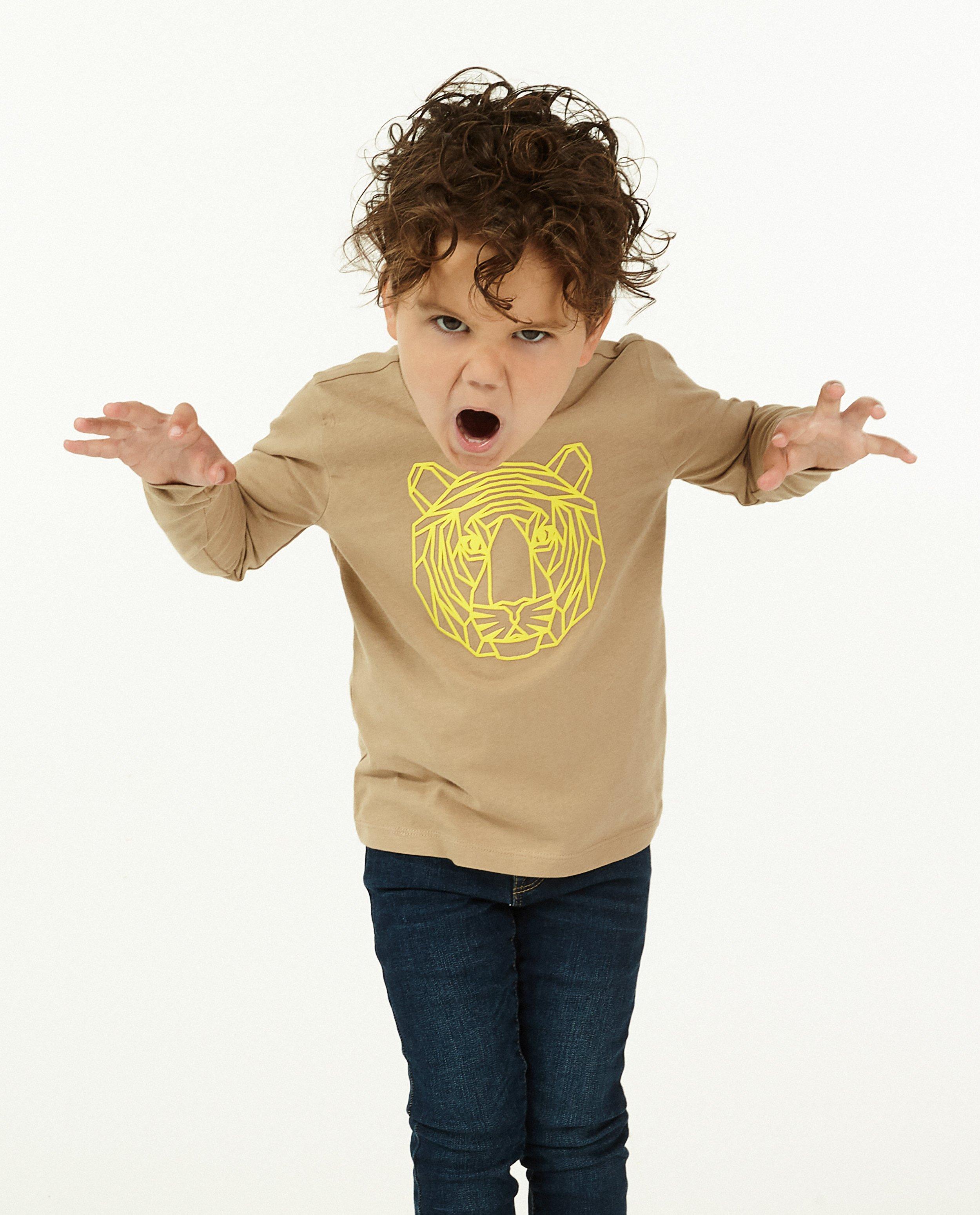 T-shirts - Longsleeve met rubberprint BESTies