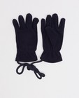 Blauwe handschoenen met koord - null - JBC