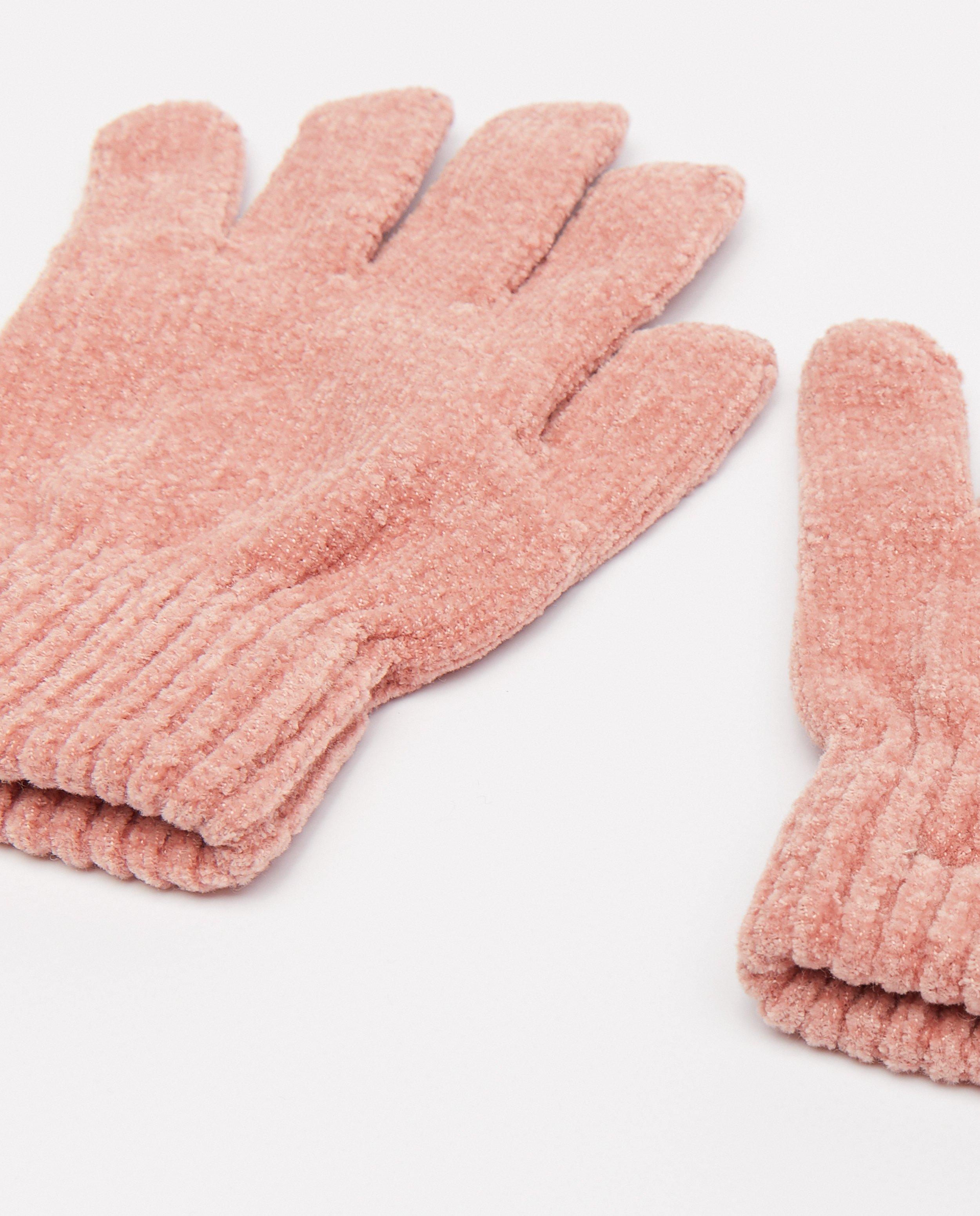 Breigoed - Handschoenen van chenille