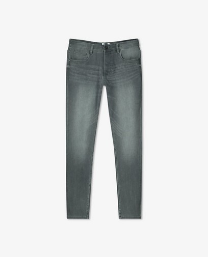 Grijze skinny van sweat denim Jimmy Grijze skinny van sweat denim Jimmy