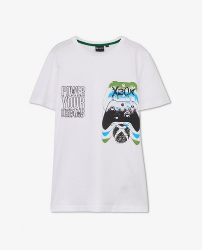 Wit unisex Xbox-shirt met print