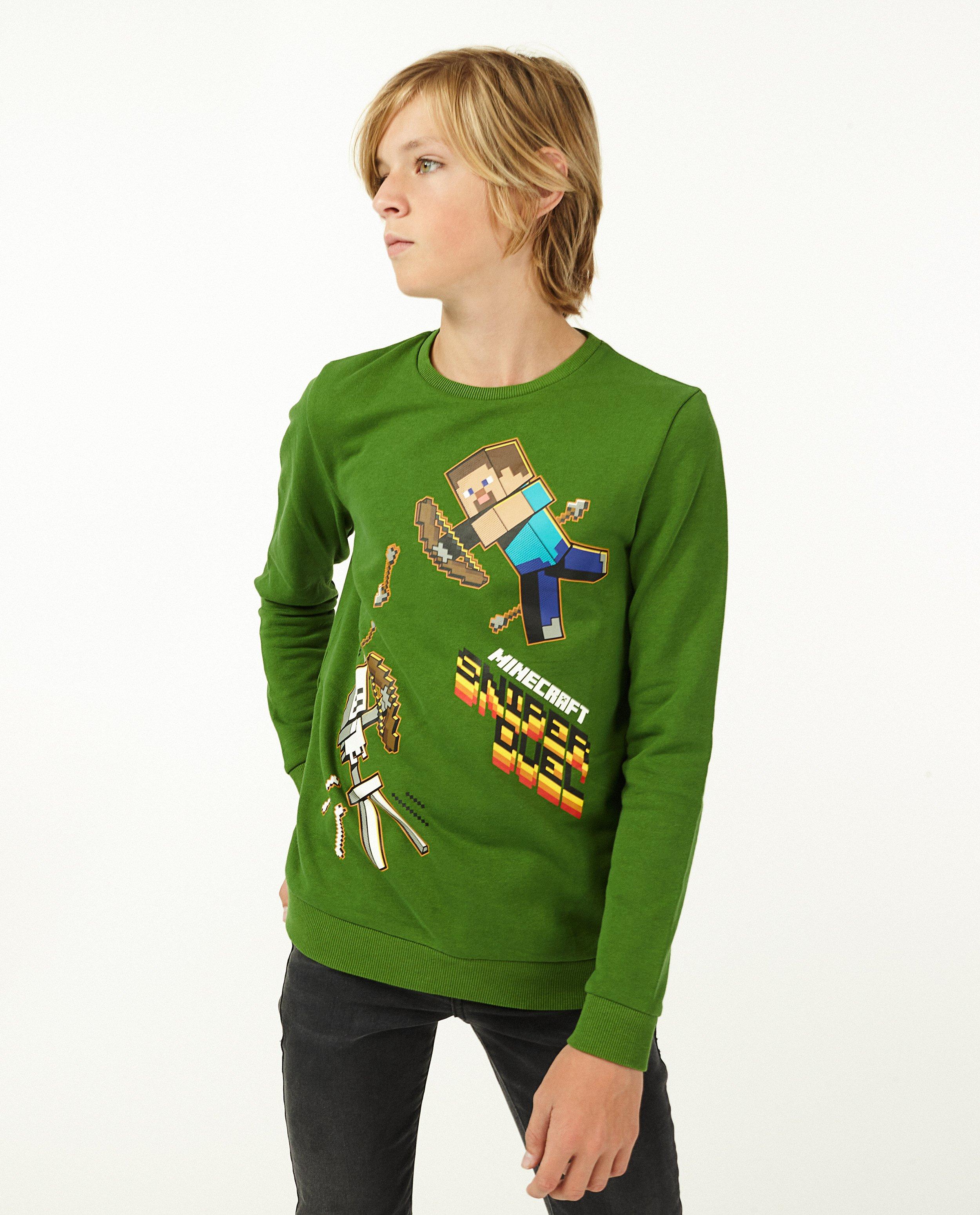 Sweaters - Unisex sweater met Minecraft-print