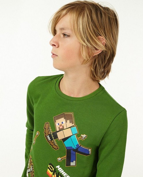Sweaters - Unisex sweater met Minecraft-print