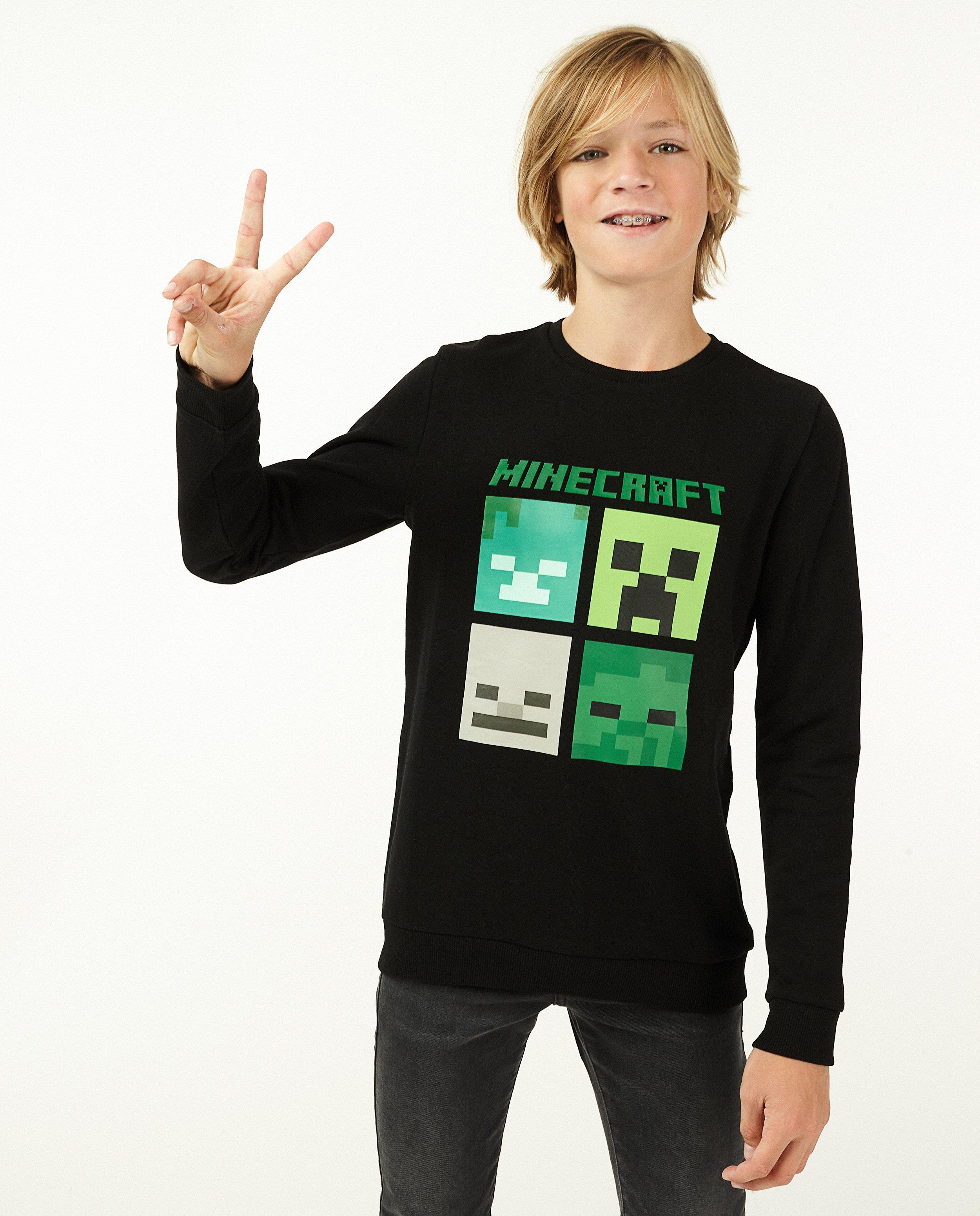 Sweaters - Unisex sweater met Minecraft-print