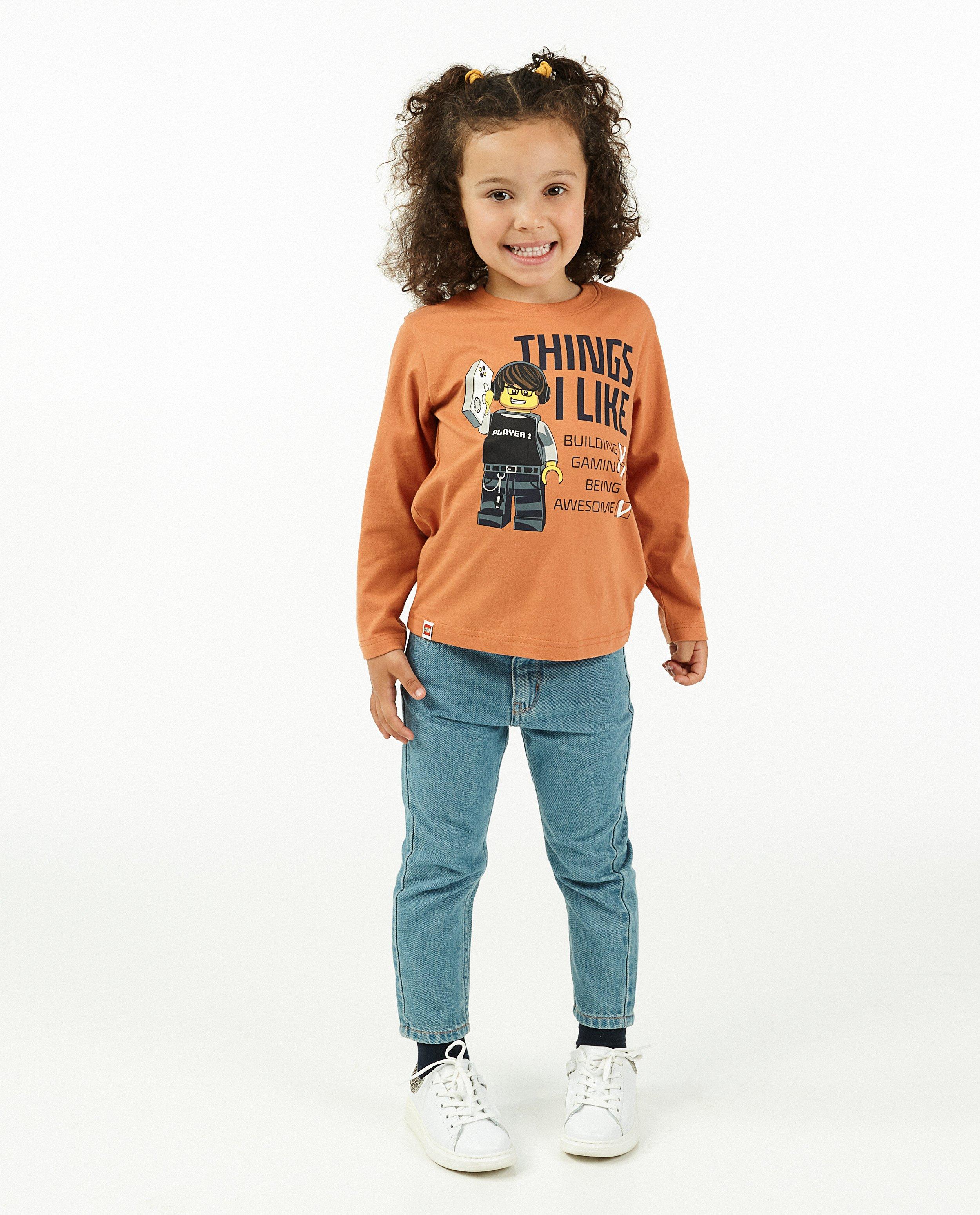 Unisex longsleeve met Lego-print - null - Lego