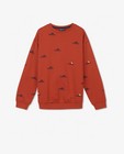 Sweaters - Oranje sweater met print Campus 12