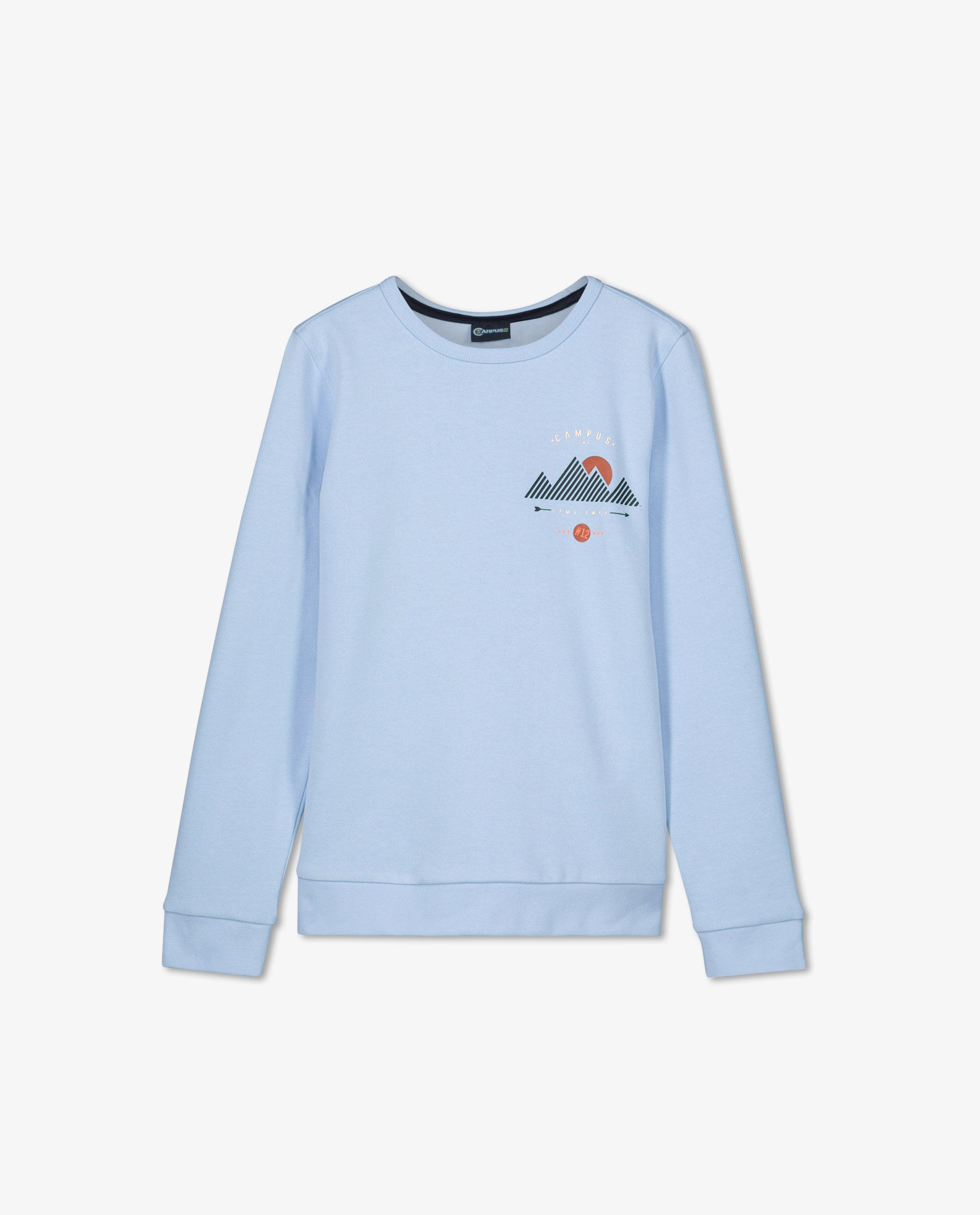 Sweaters - Lichtblauwe sweater Campus 12