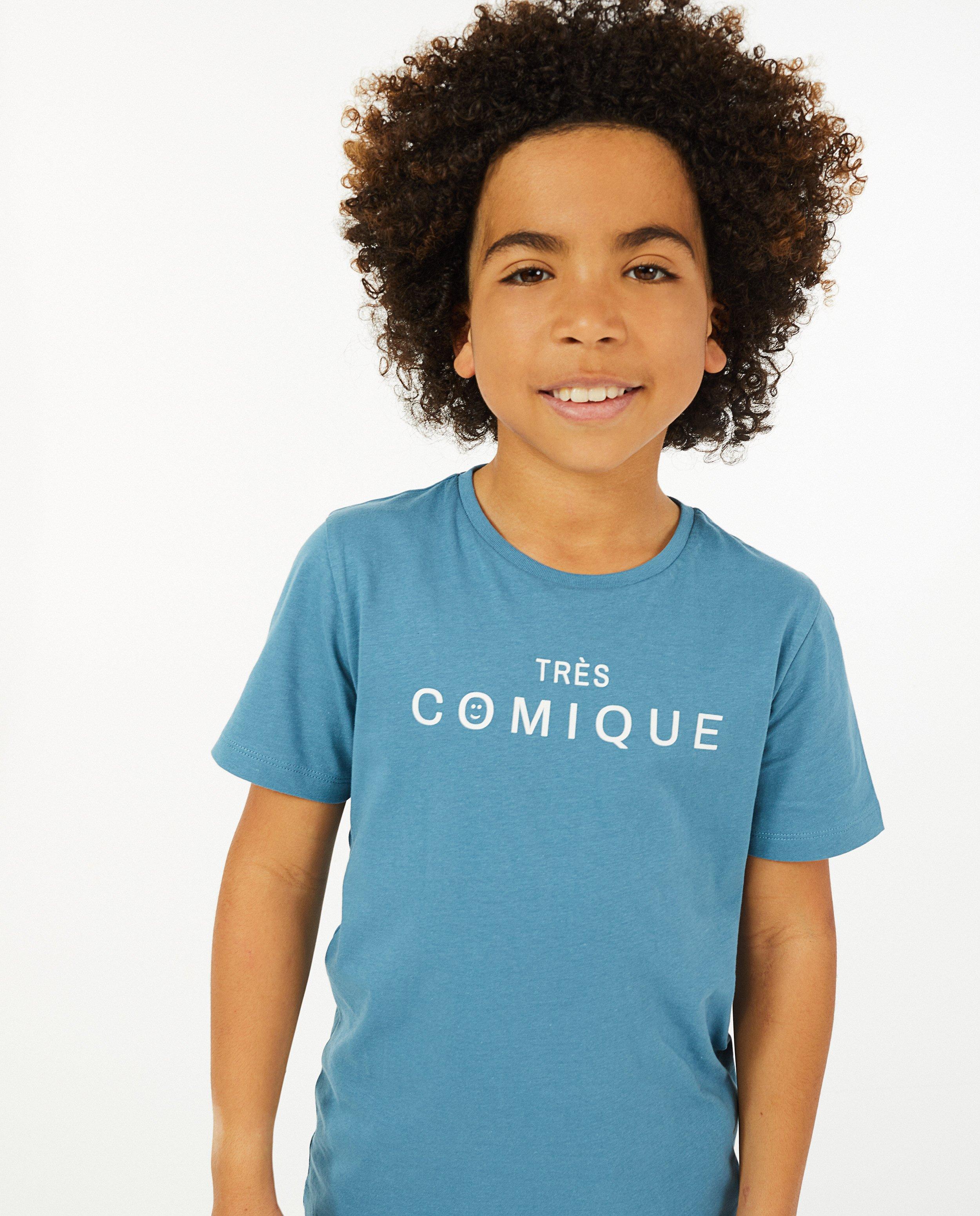 T-shirts - T-shirt beige à inscription BESTies