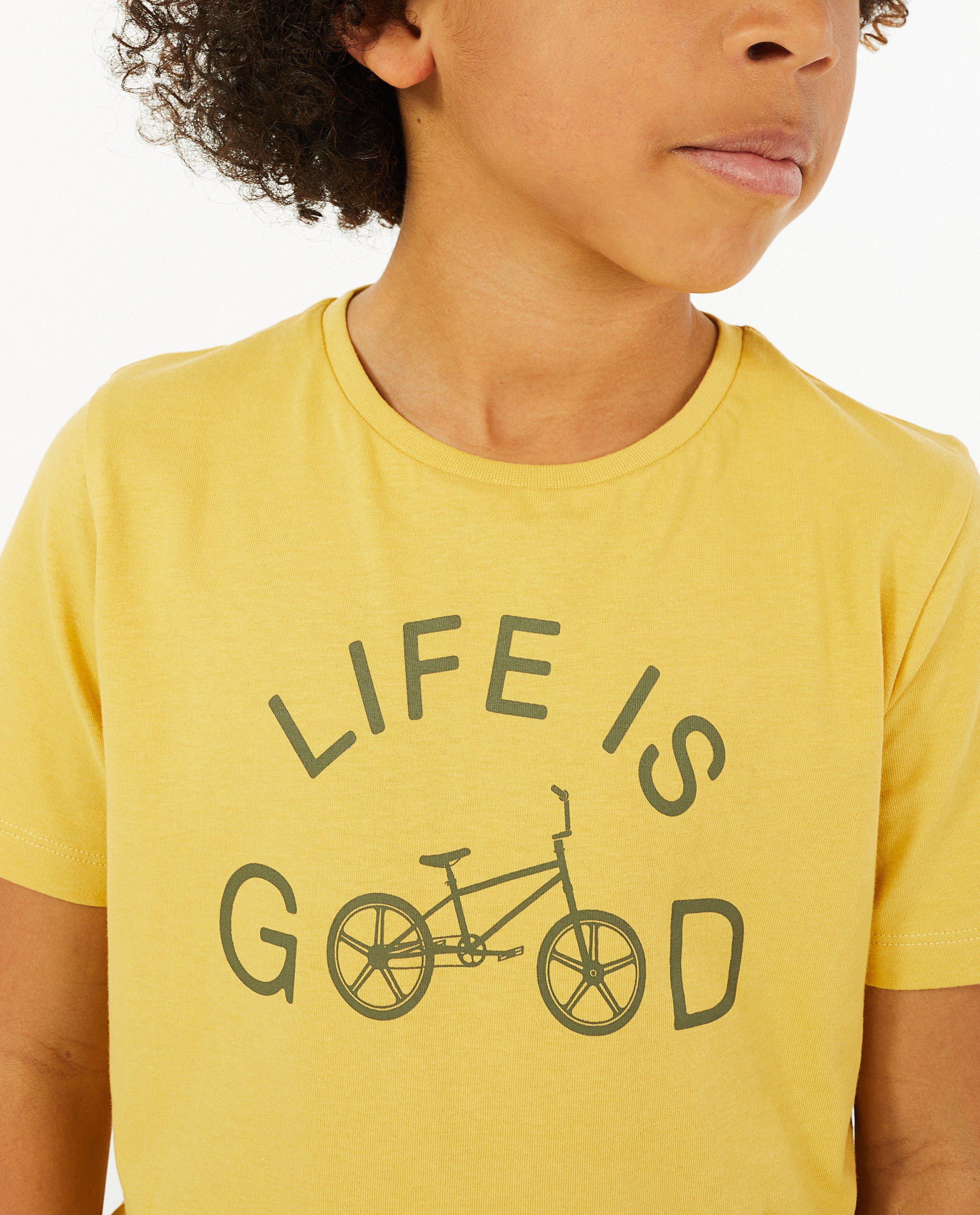 T-shirts - T-shirt beige à inscription BESTies