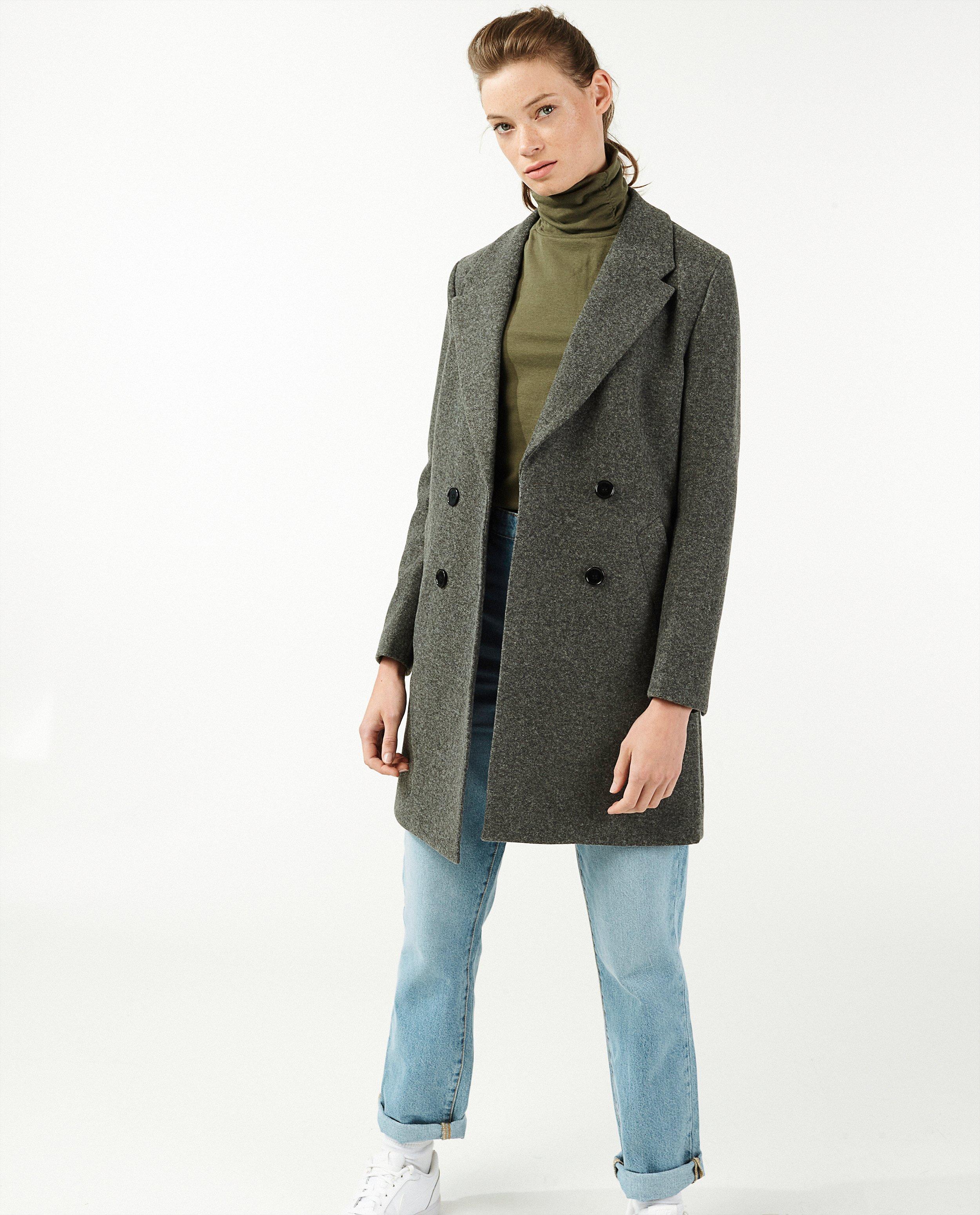 Manteaux d'hiver - Veste grise Sora