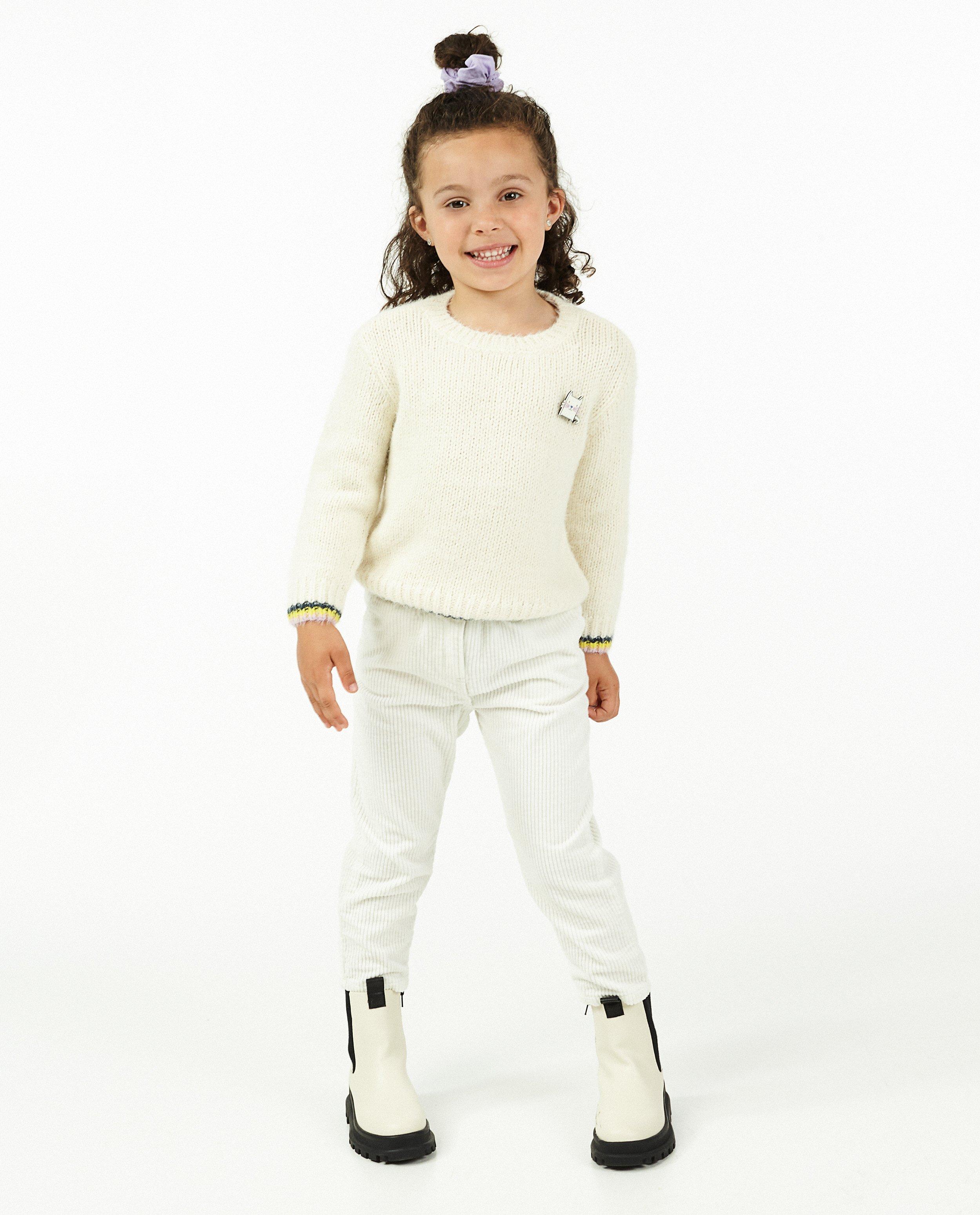 Pull écru avec une broche Hampton Bays - null - Hampton Bays