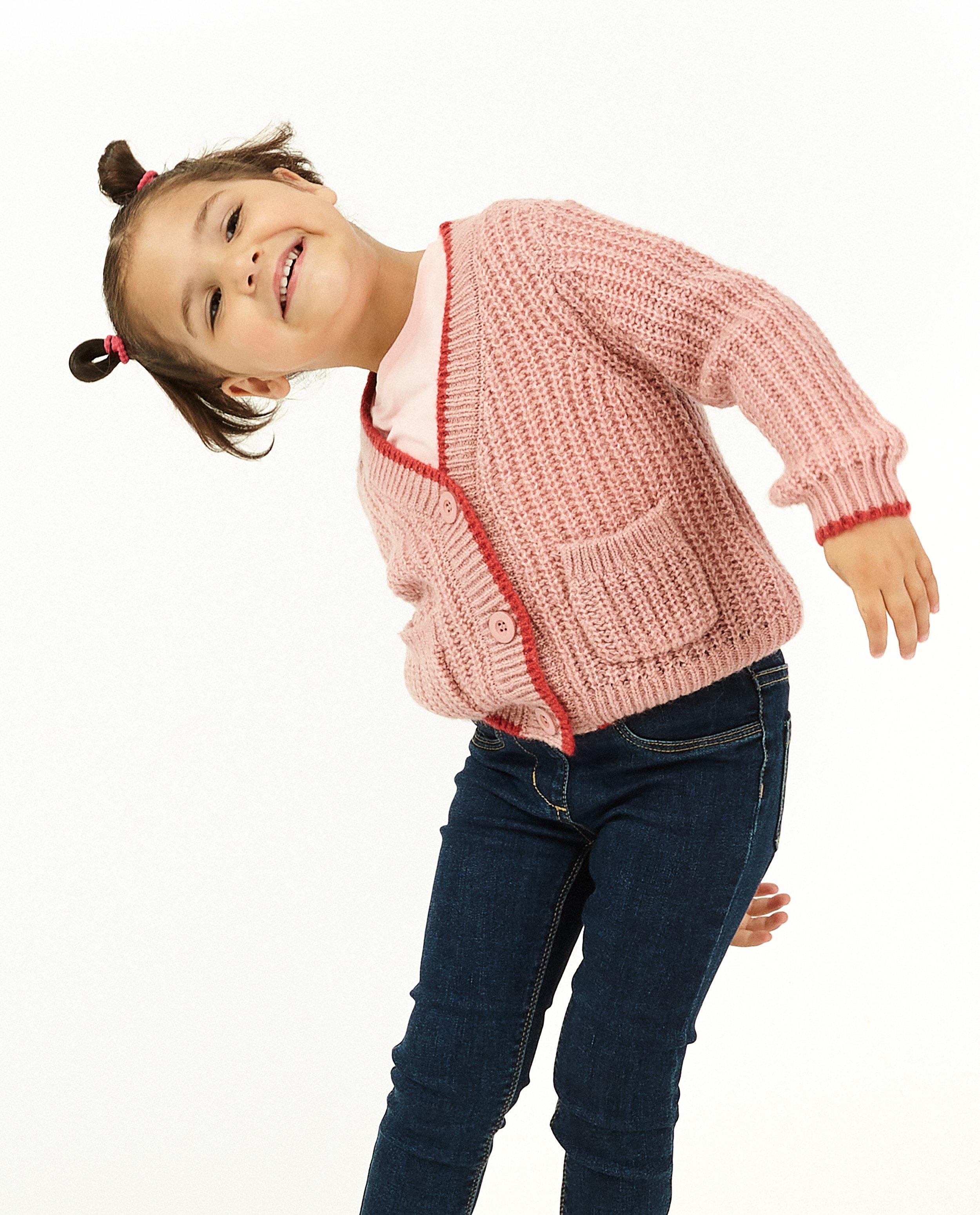 Cardigan - Roze cardigan Samson en Marie