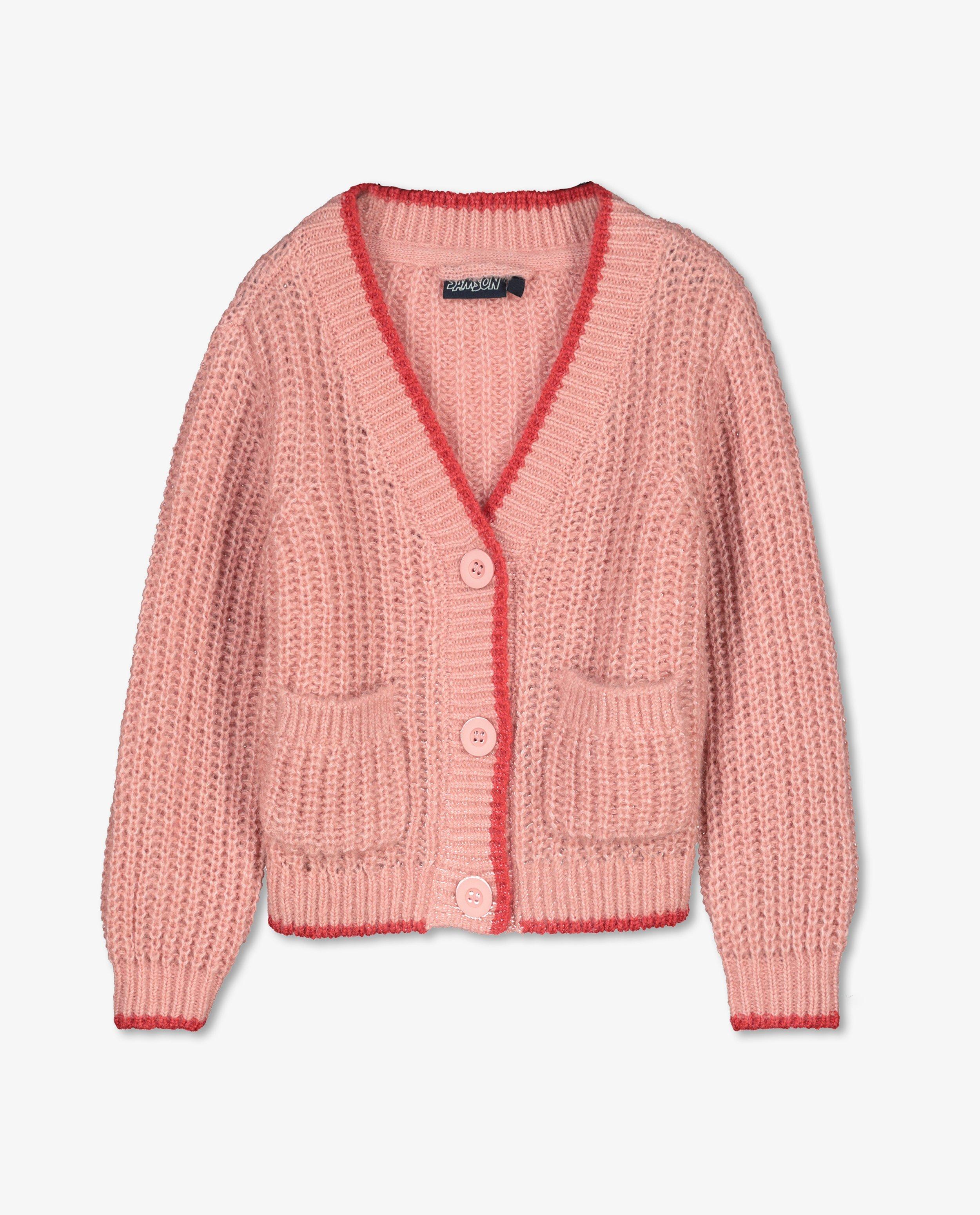 Cardigan - Roze cardigan Samson en Marie