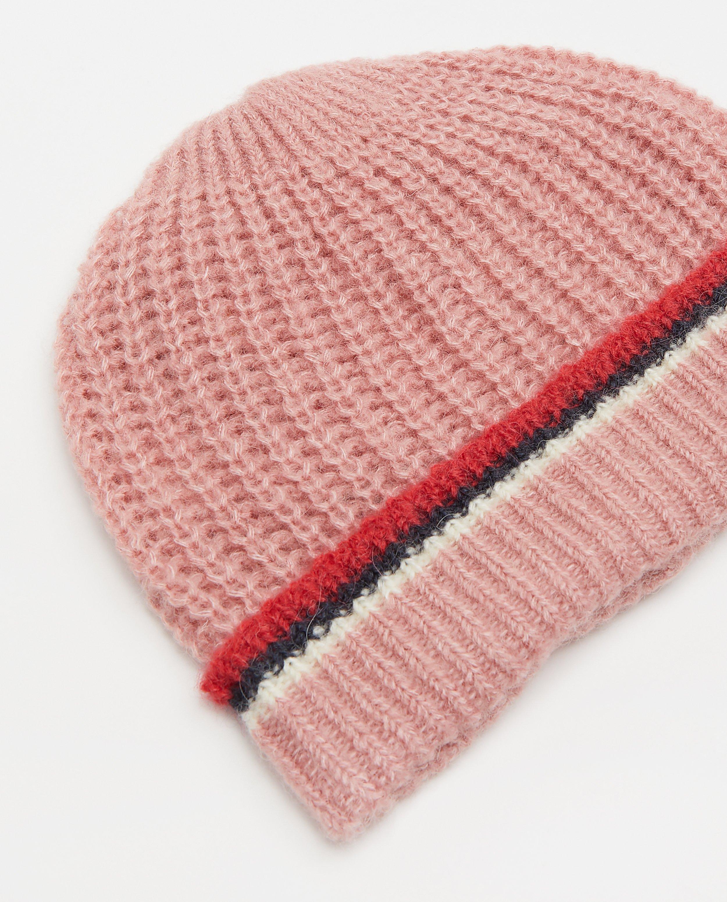 Breigoed - Roze muts met rib Samson en Marie