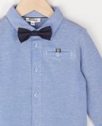 Chemises - Chemise bleu clair avec un nœud Fête
