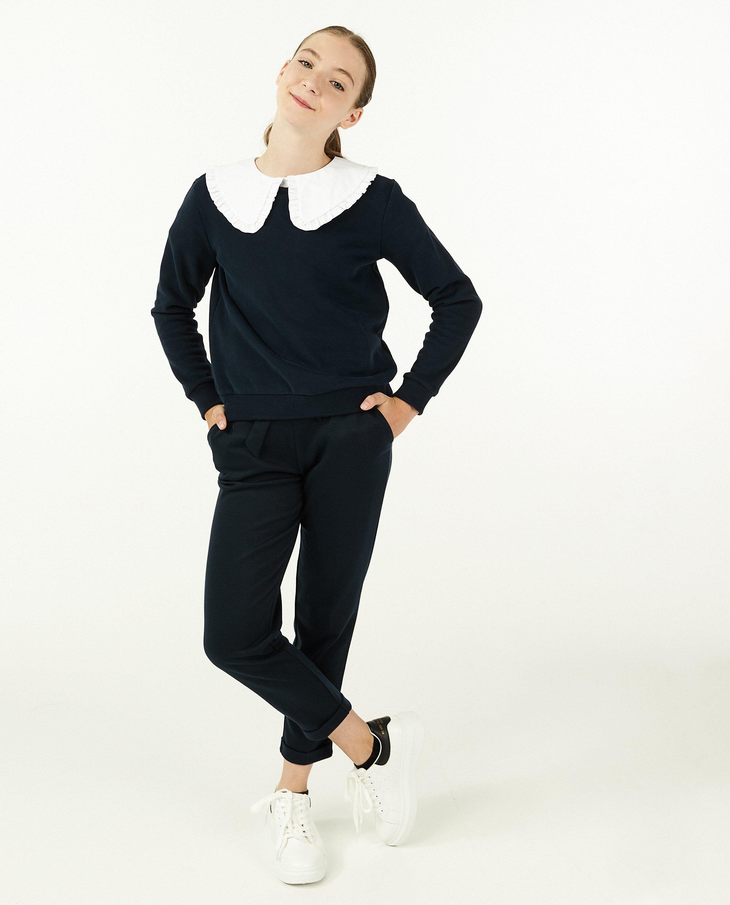 Pantalon bleu - avec du stretch - Fish & Chips