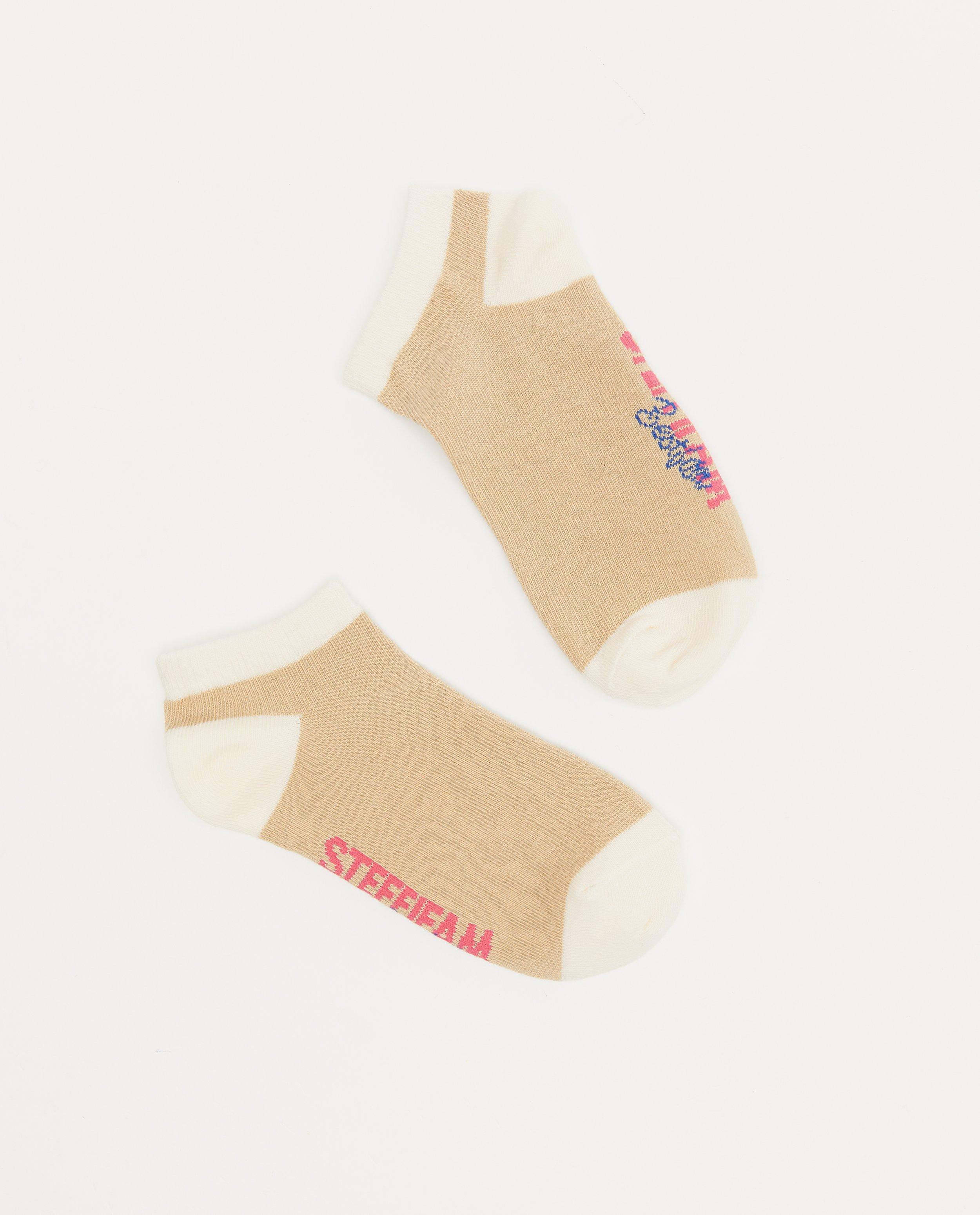 Chaussettes - Chaussettes beiges Steffi Mercie