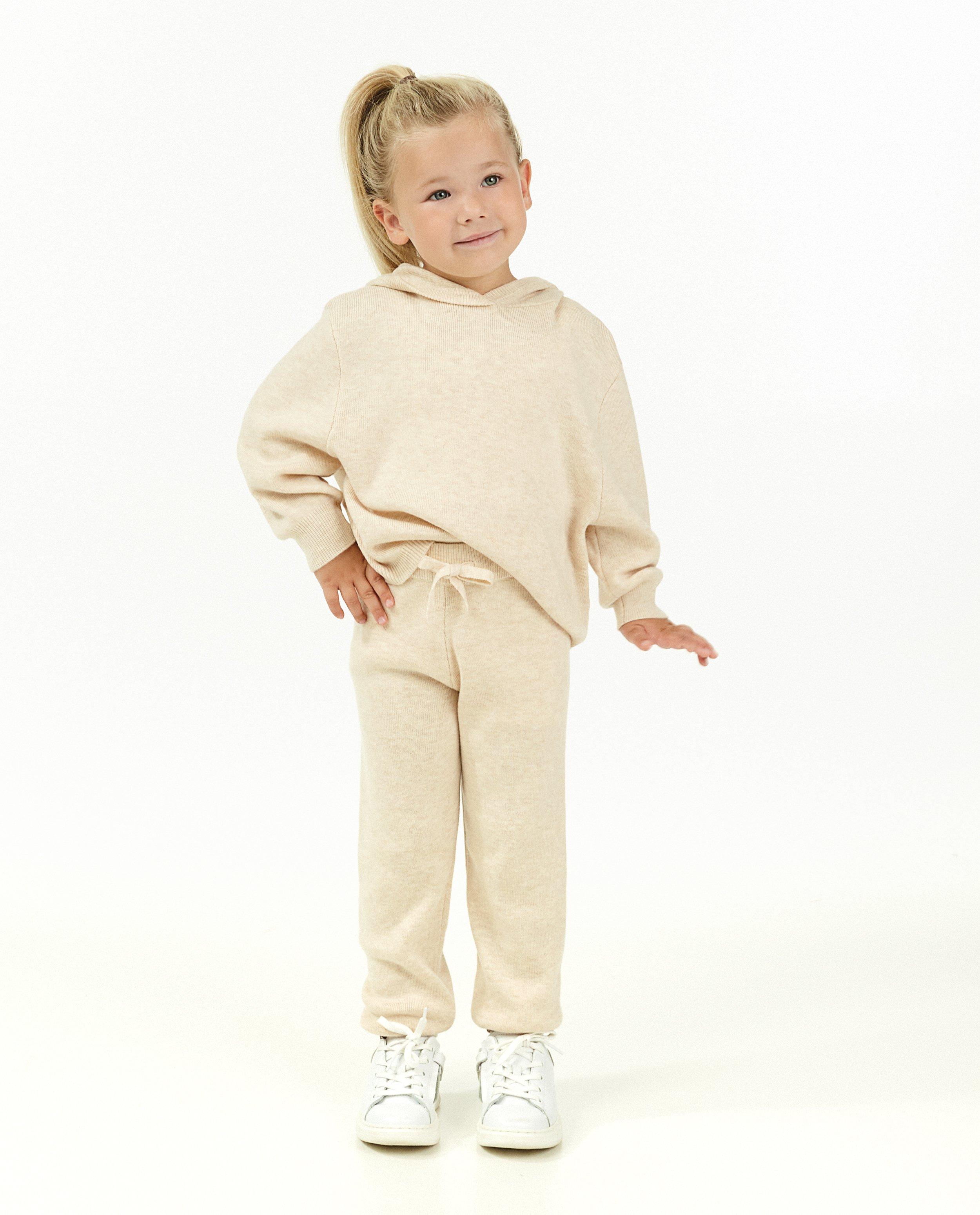 Beige broek van fijne brei - null - Milla Star