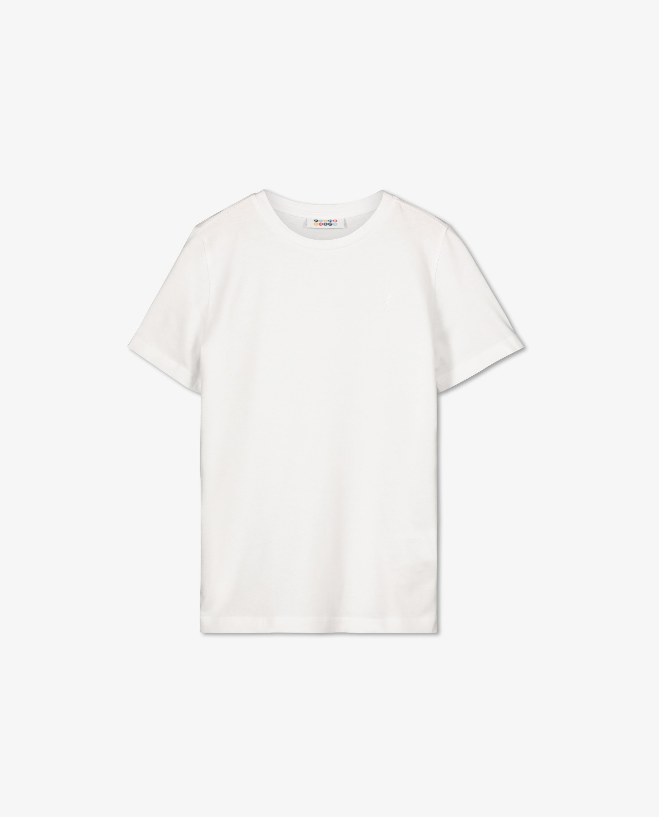 T-shirts - Biokatoenen T-shirt in wit