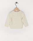 Sweaters - Offwhite sweater met glitter BESTies