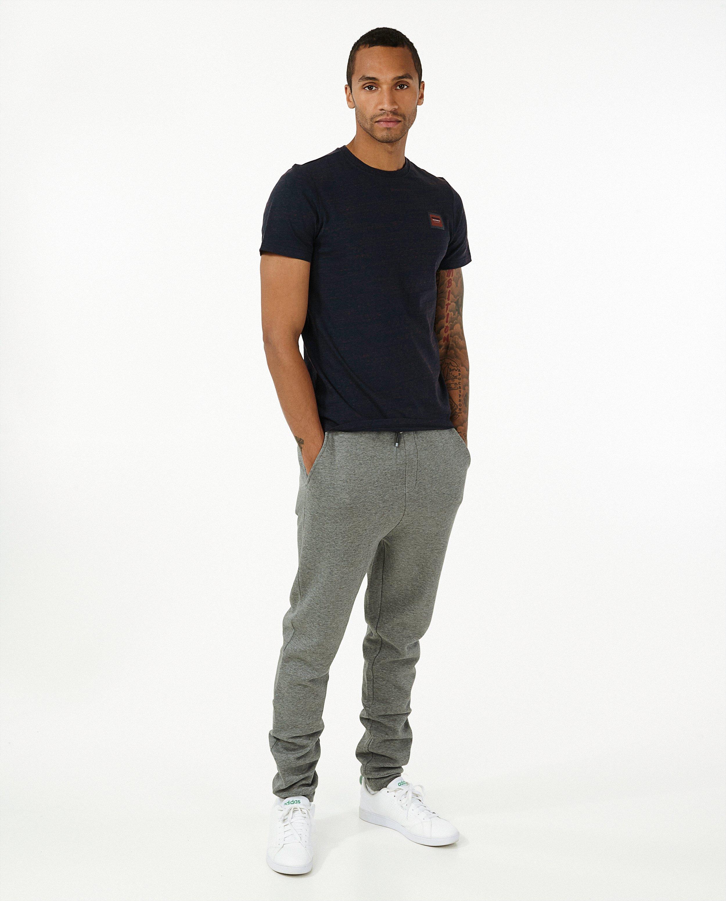 Jogger gris - avec du fleece - Quarterback