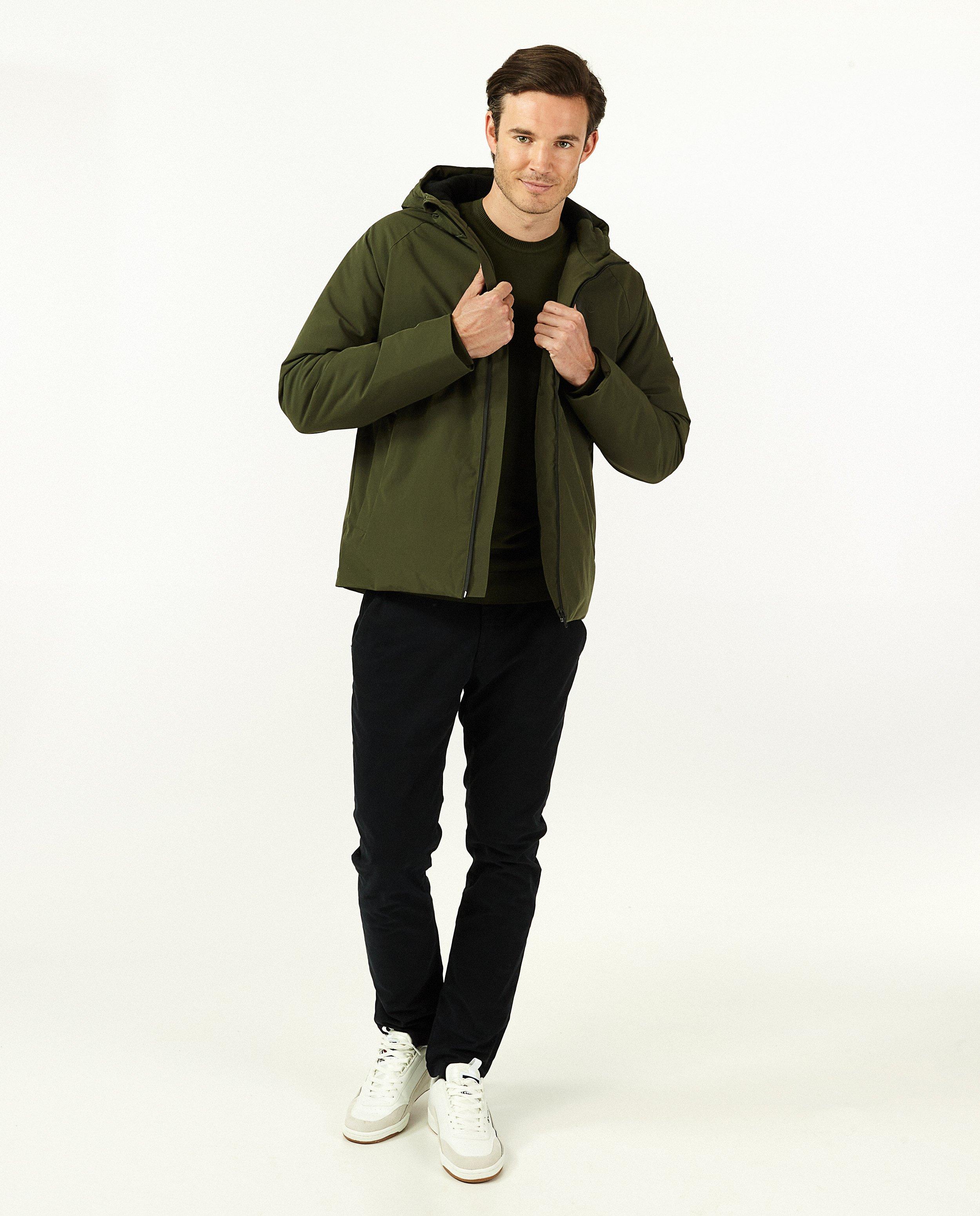 Manteau d’hiver vert foncé - imperméable - Quarterback