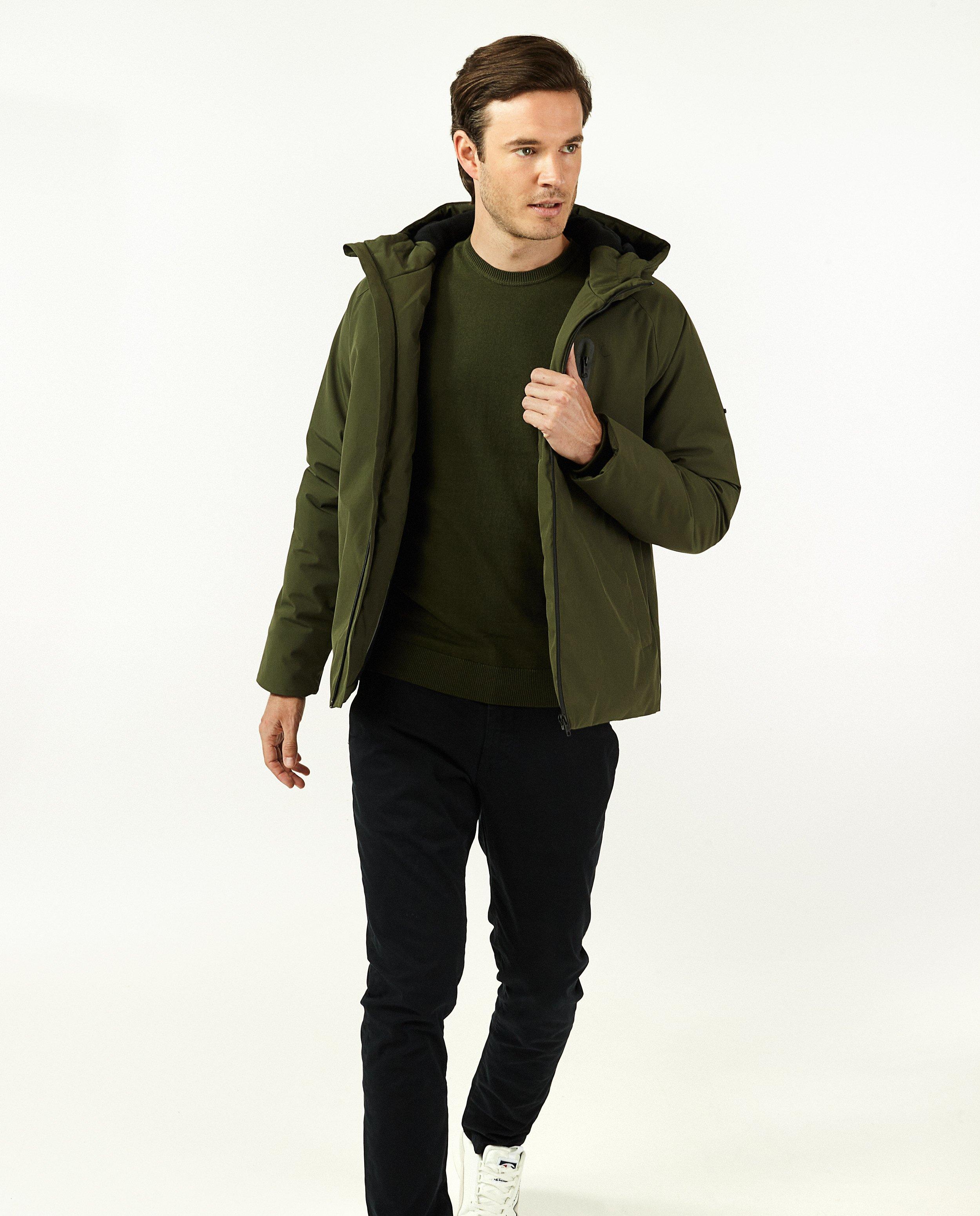 Doudounes - Manteau d’hiver vert foncé