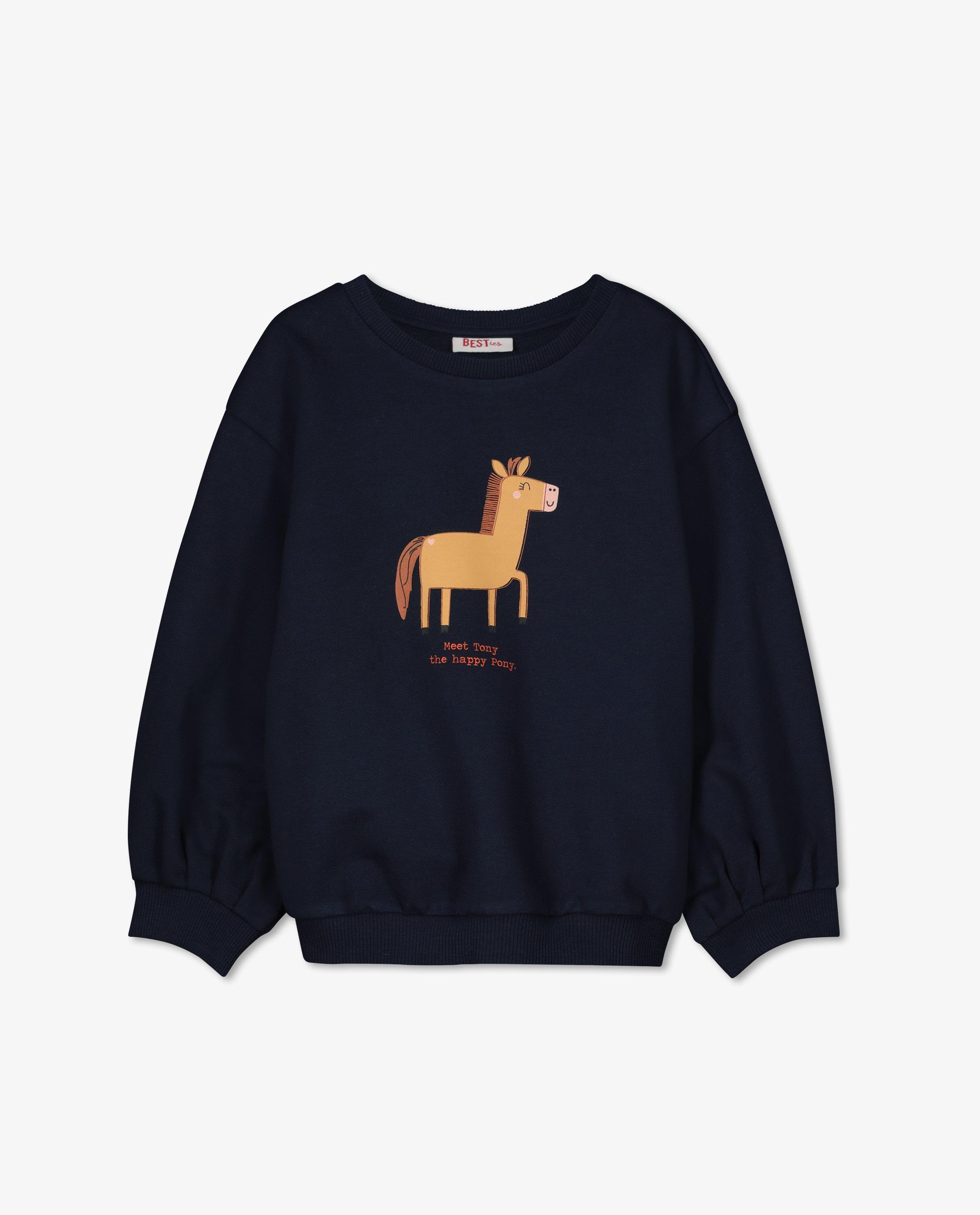 Sweaters - Beige sweater met print BESTies
