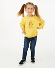 Gele sweater met print BESTies - null - Besties