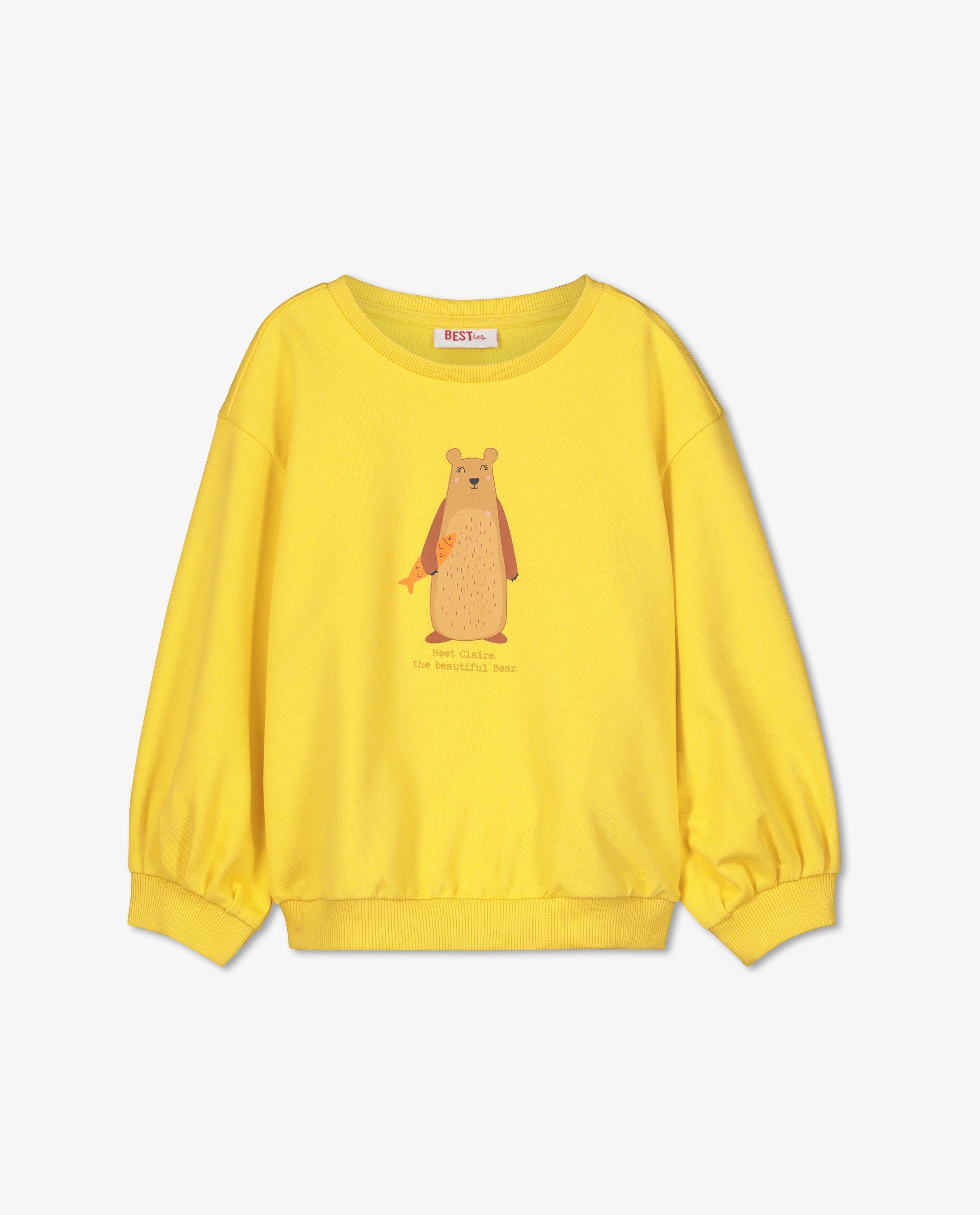 Sweaters - Beige sweater met print BESTies