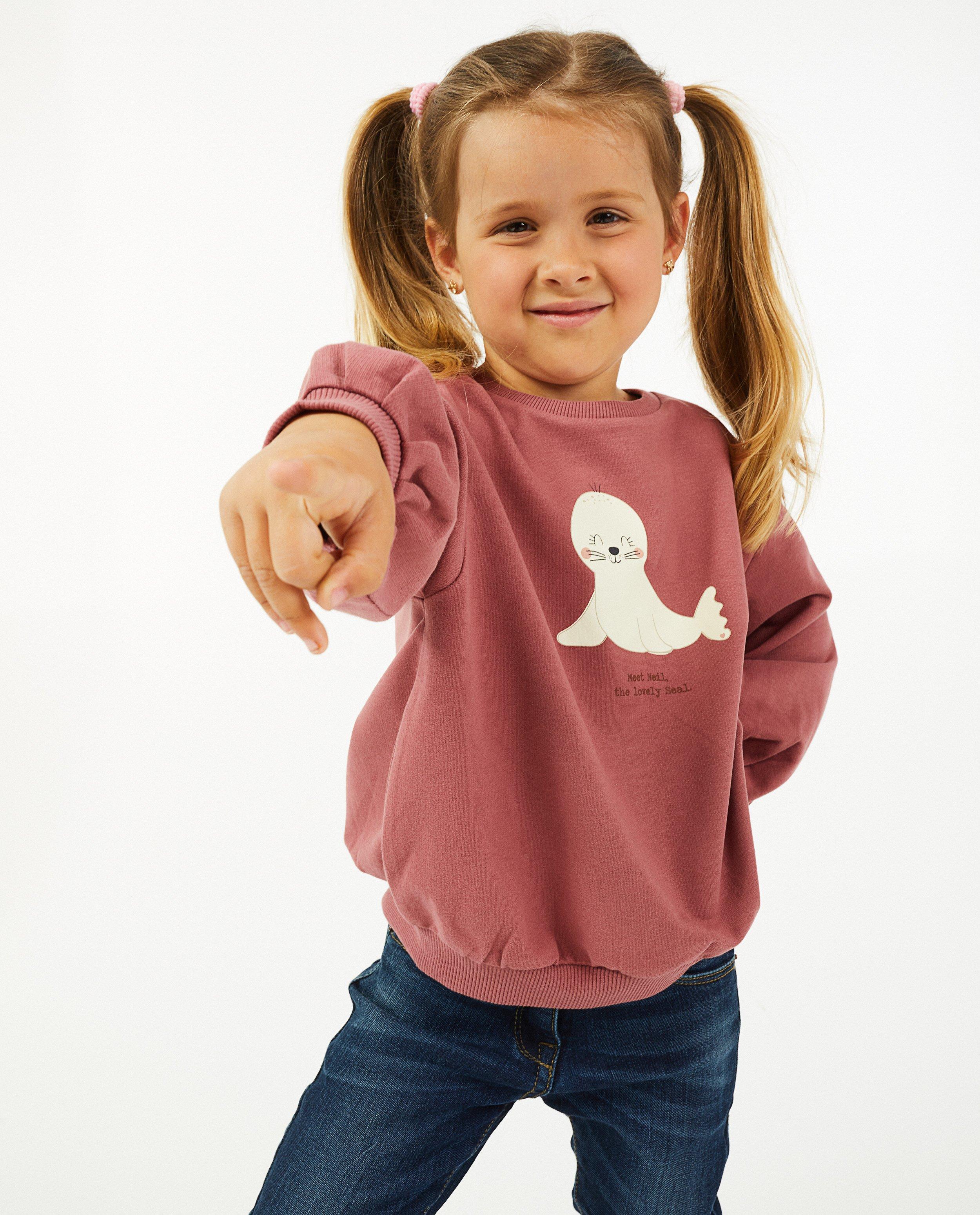Sweaters - Beige sweater met print BESTies