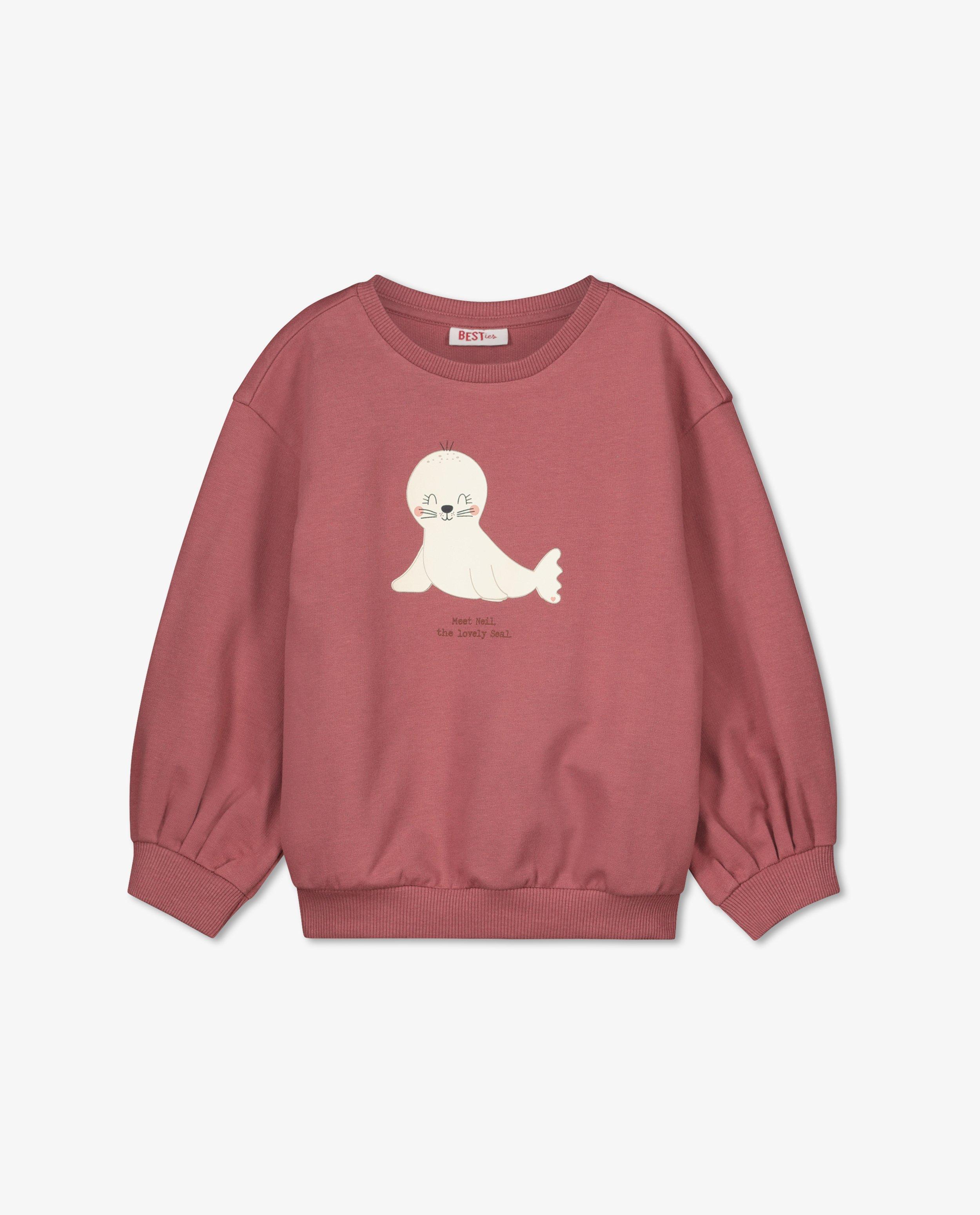 Sweaters - Beige sweater met print BESTies