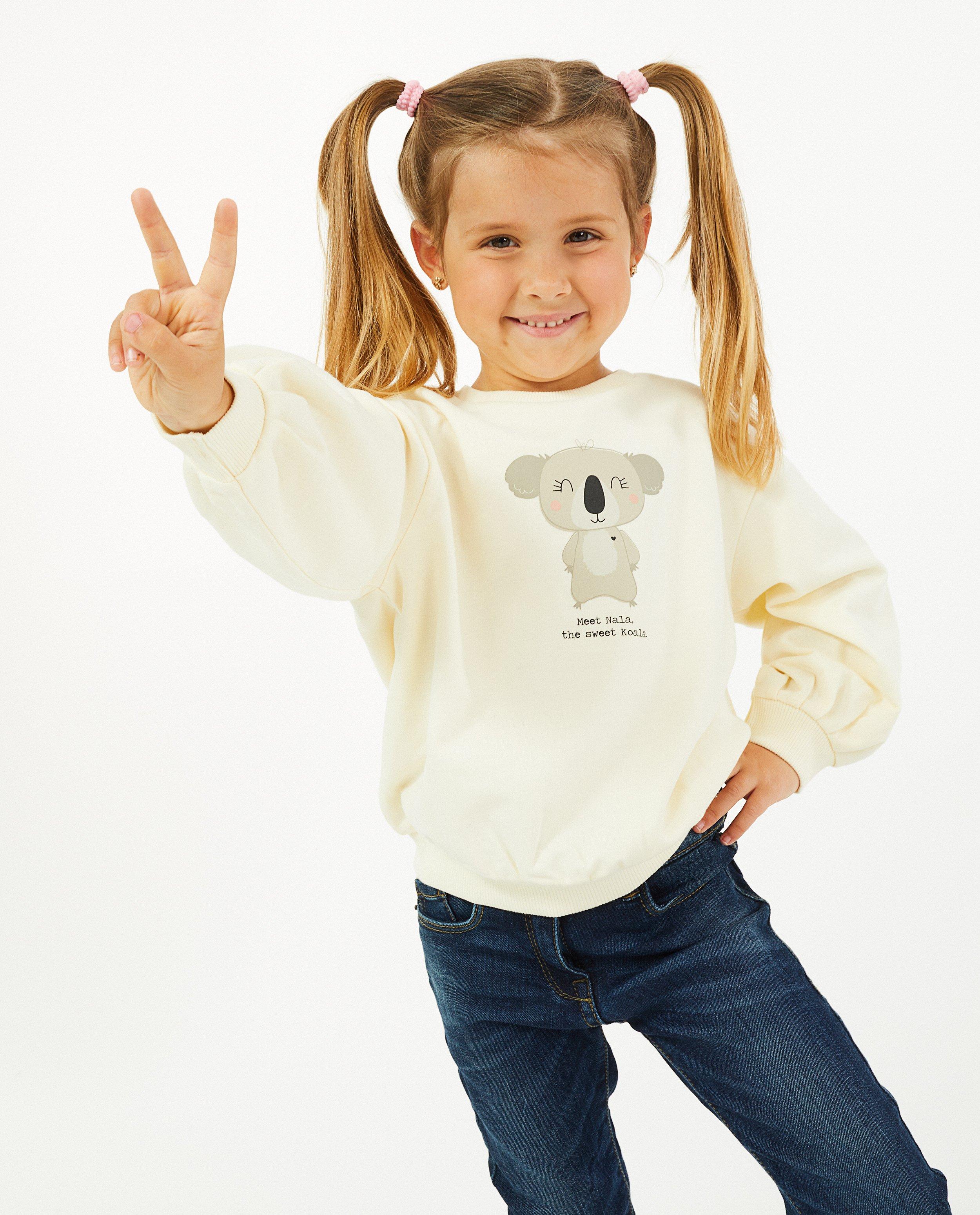 Sweaters - Beige sweater met print BESTies