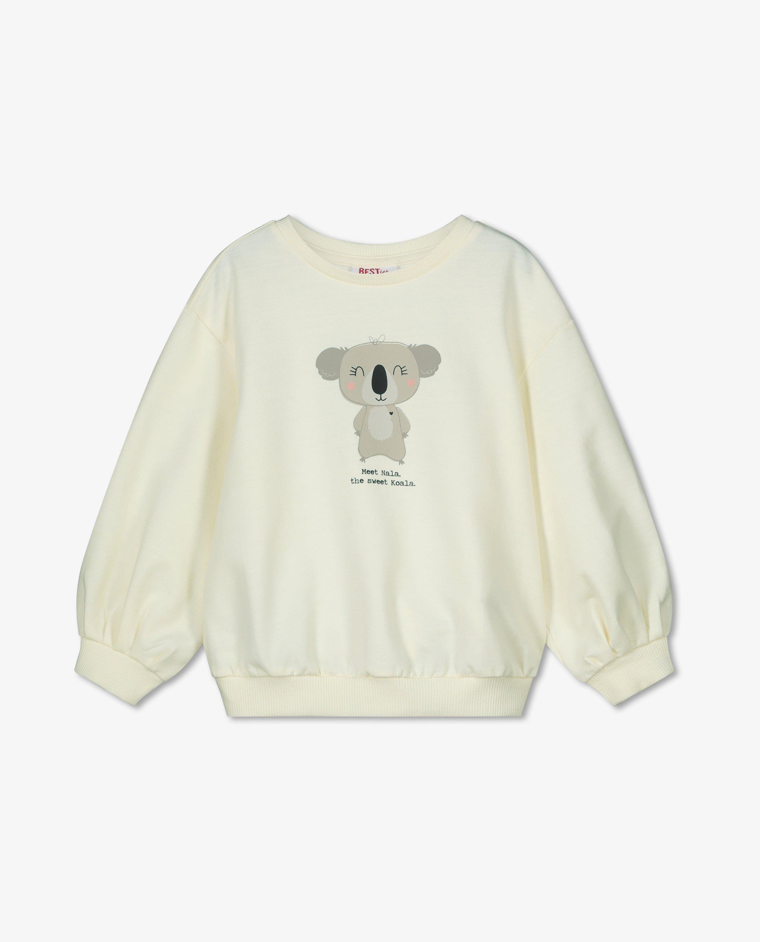 Sweaters - Beige sweater met print BESTies