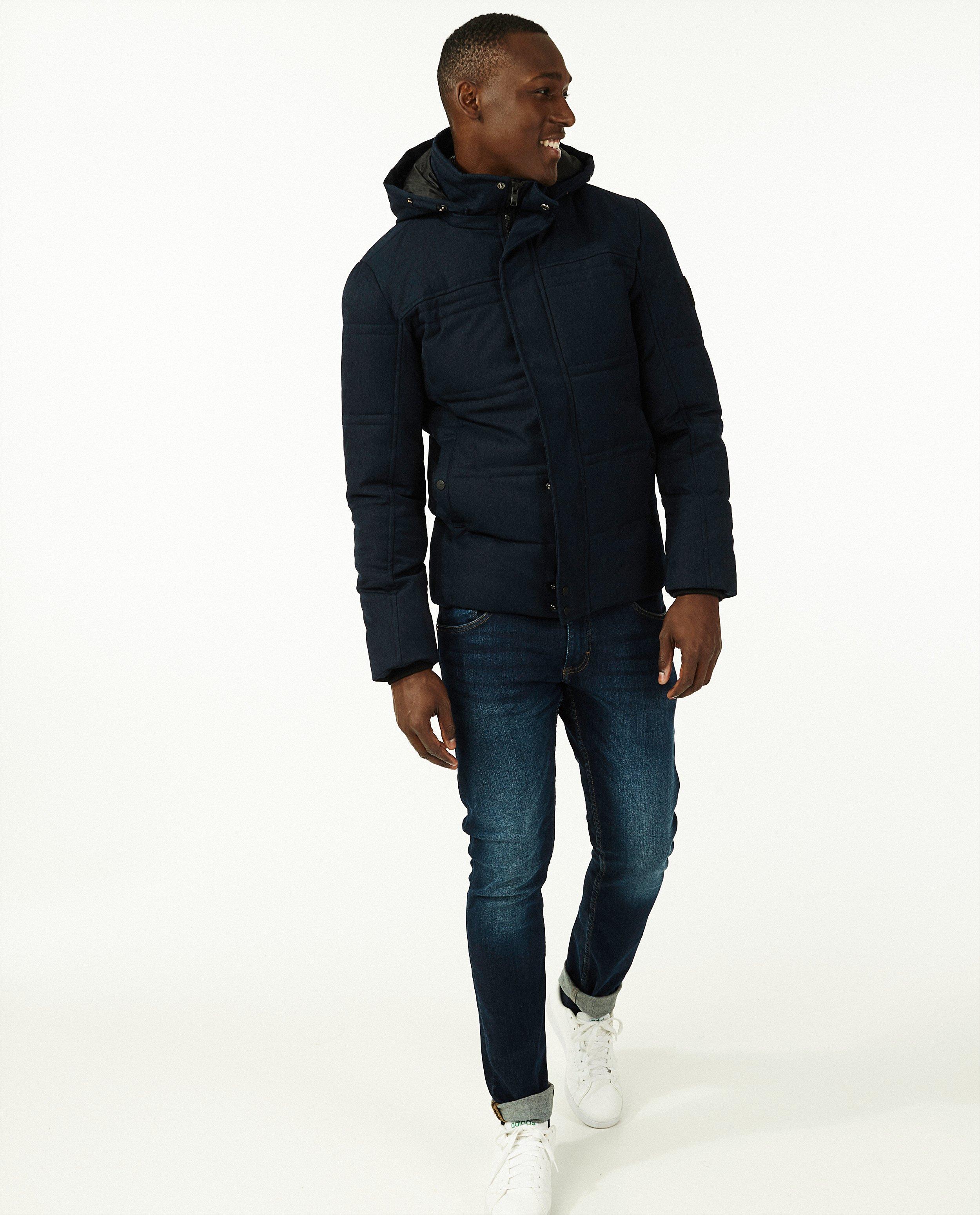Manteau d’hiver vert - imperméable - Quarterback