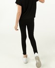 Leggings - Zwarte legging met streep BESTies