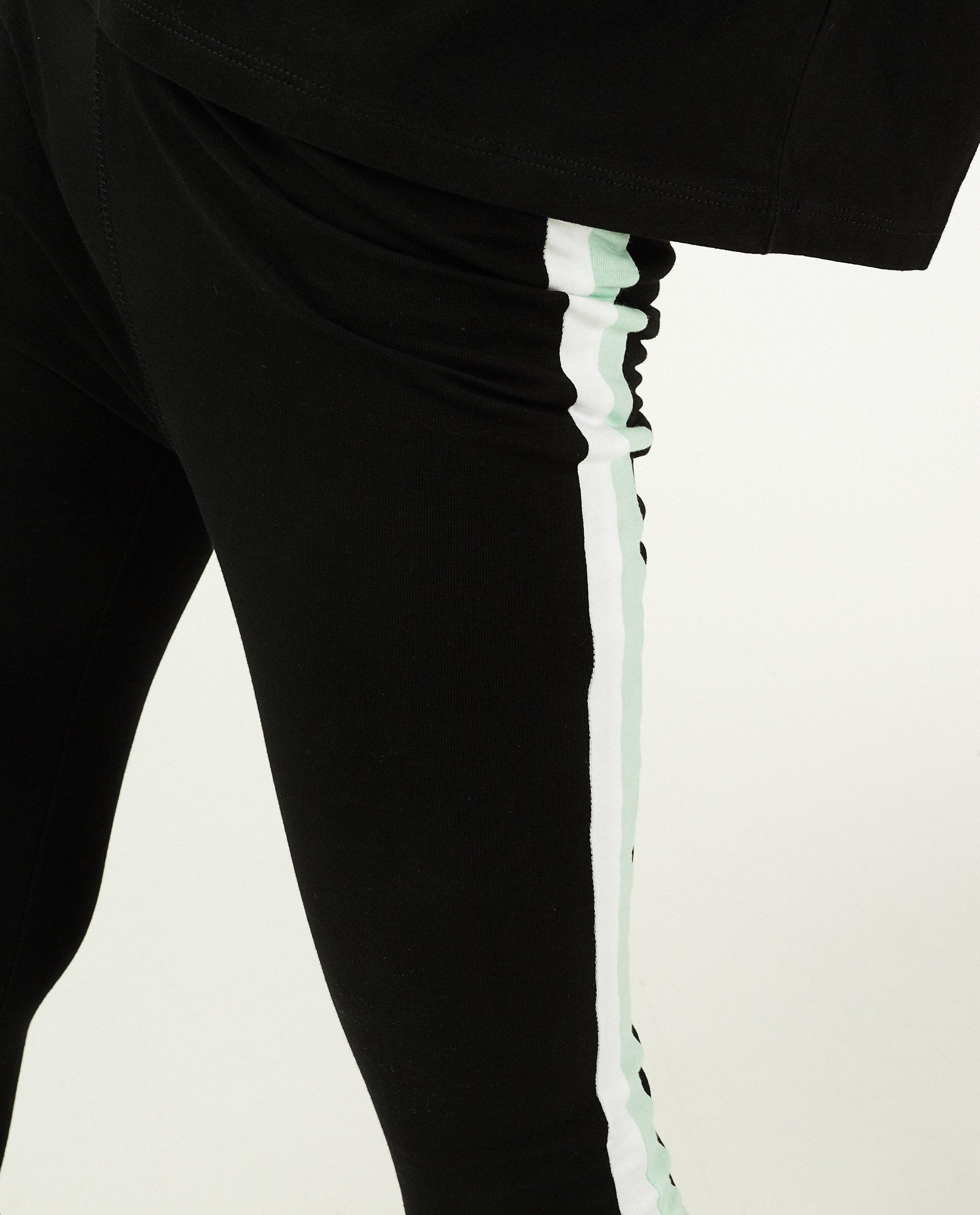 Leggings - Leggings noirs avec une rayure BESTies
