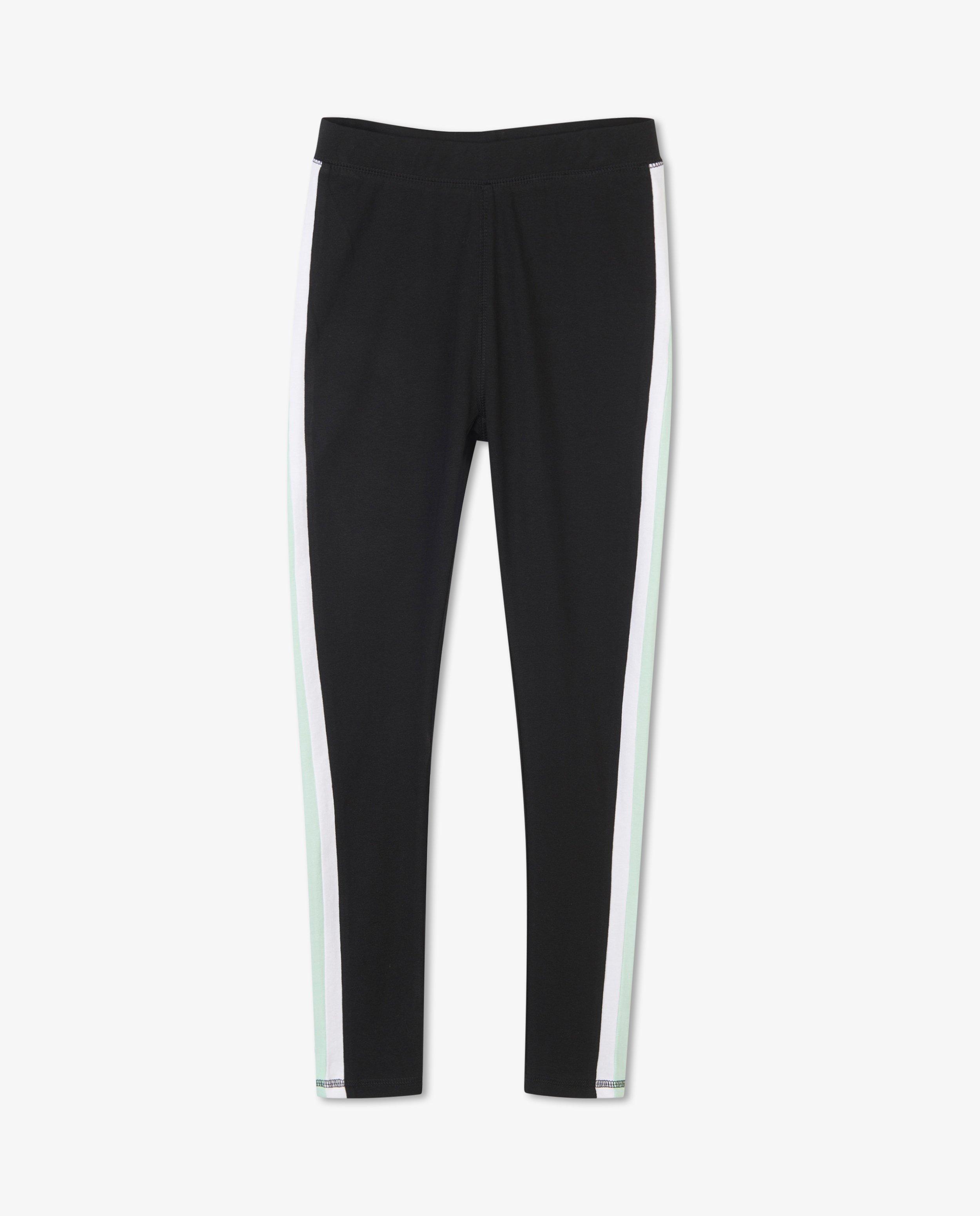 Leggings - Leggings noirs avec une rayure BESTies