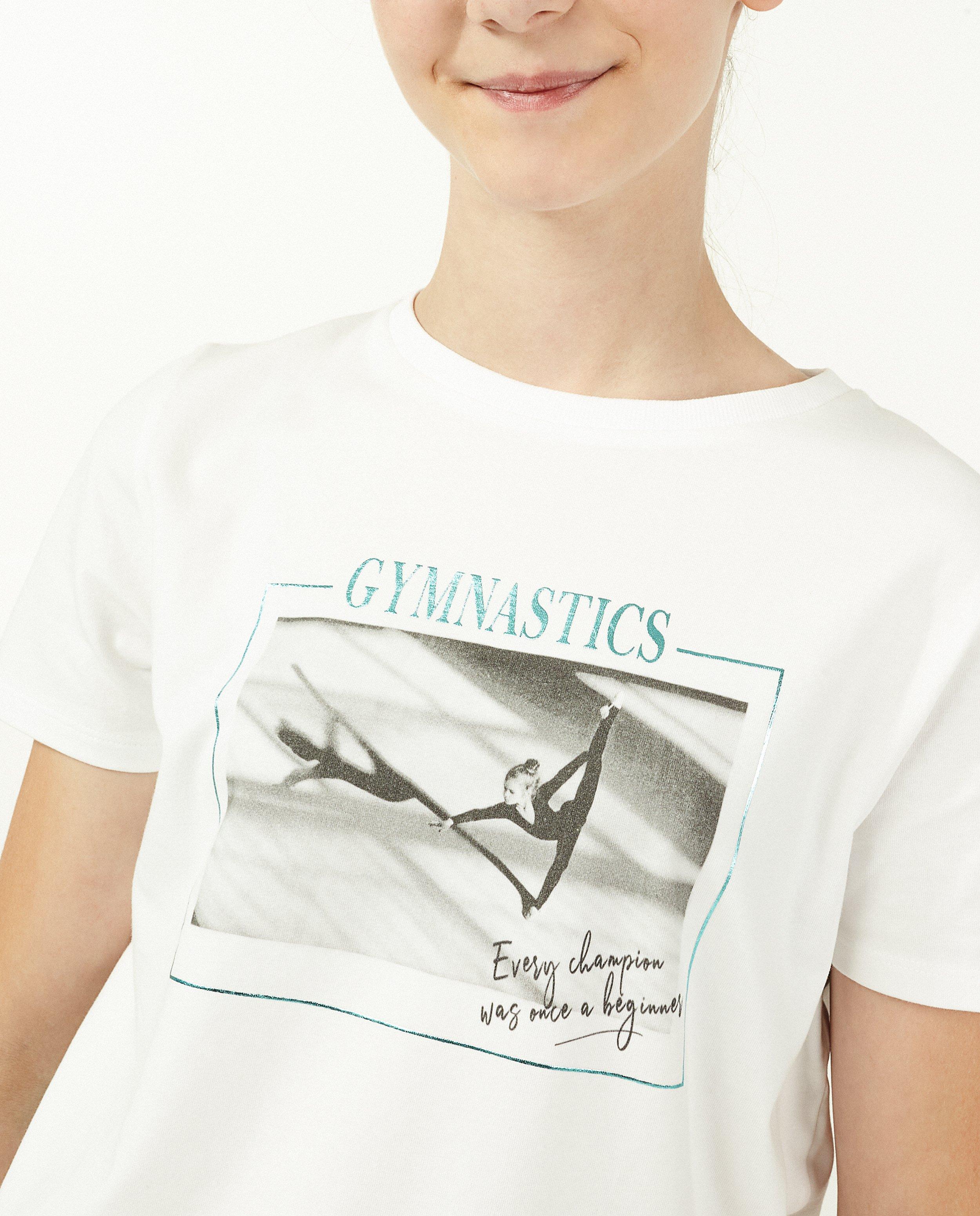 T-shirts - Biokatoenen T-shirt met print