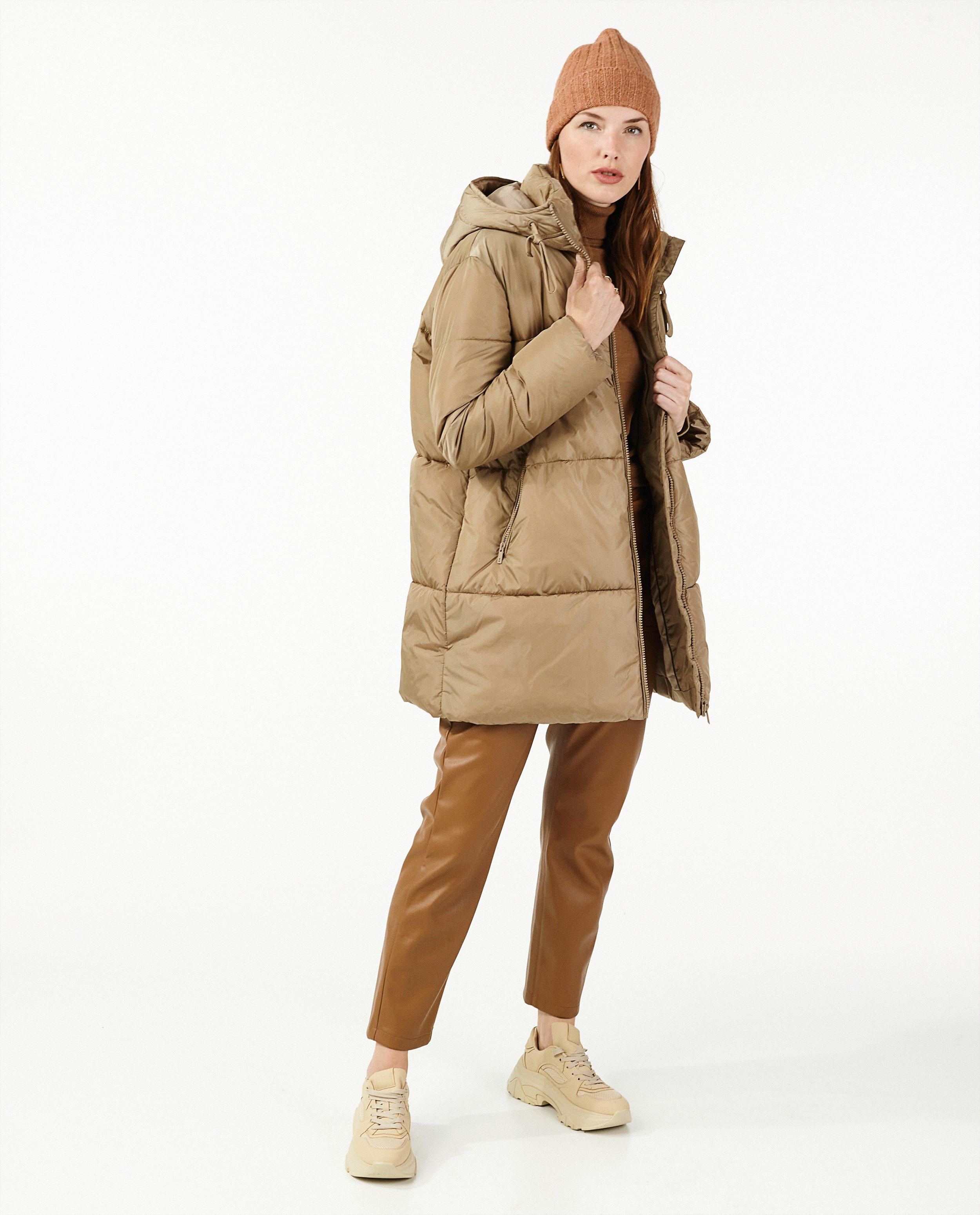 Donkerroze puffer jacket Sora - null - Sora