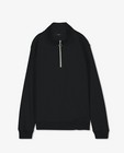 Sweaters - Zwarte sweater met rits Sora