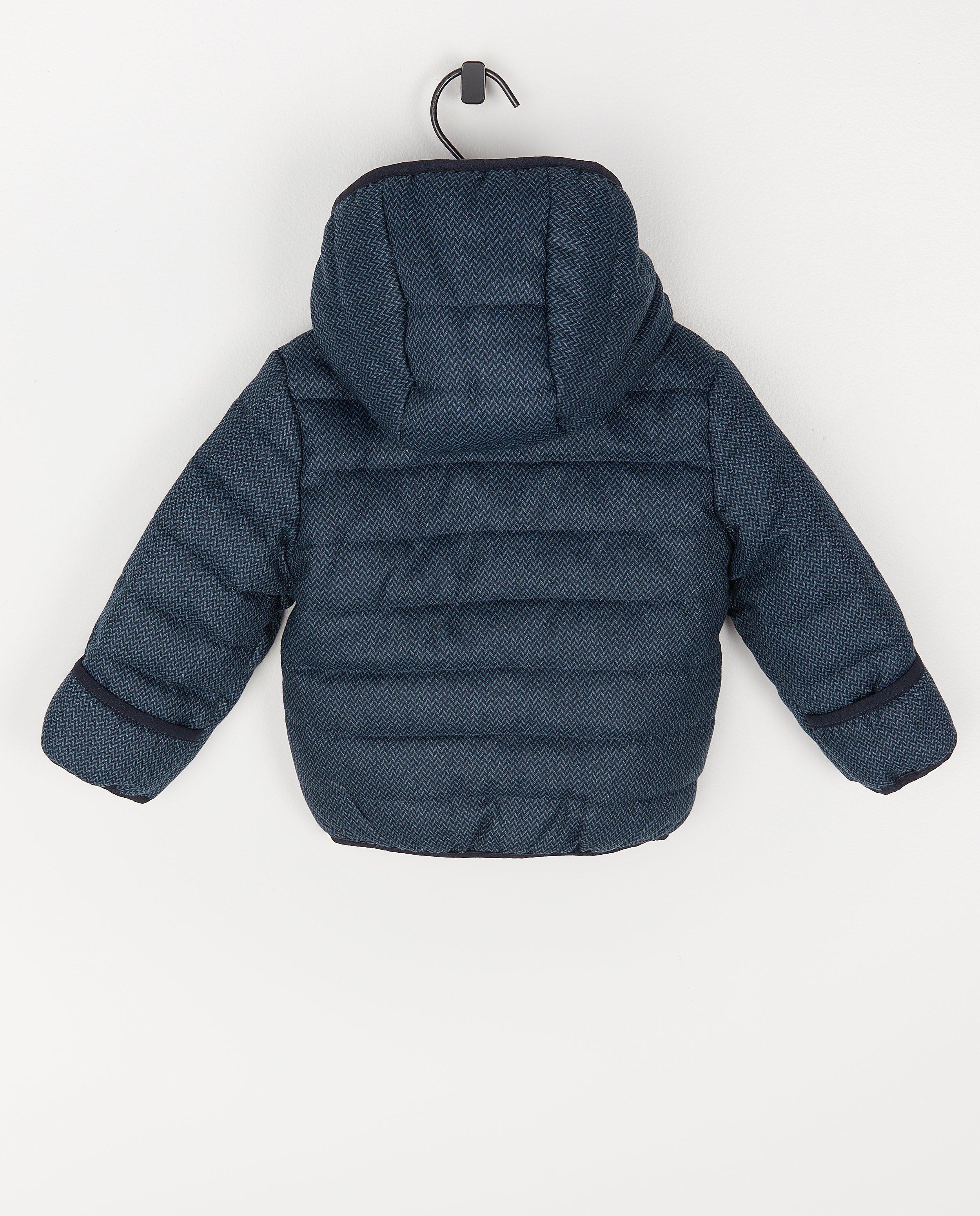 Zomerjassen - Blauw jasje met wantjes - unisex