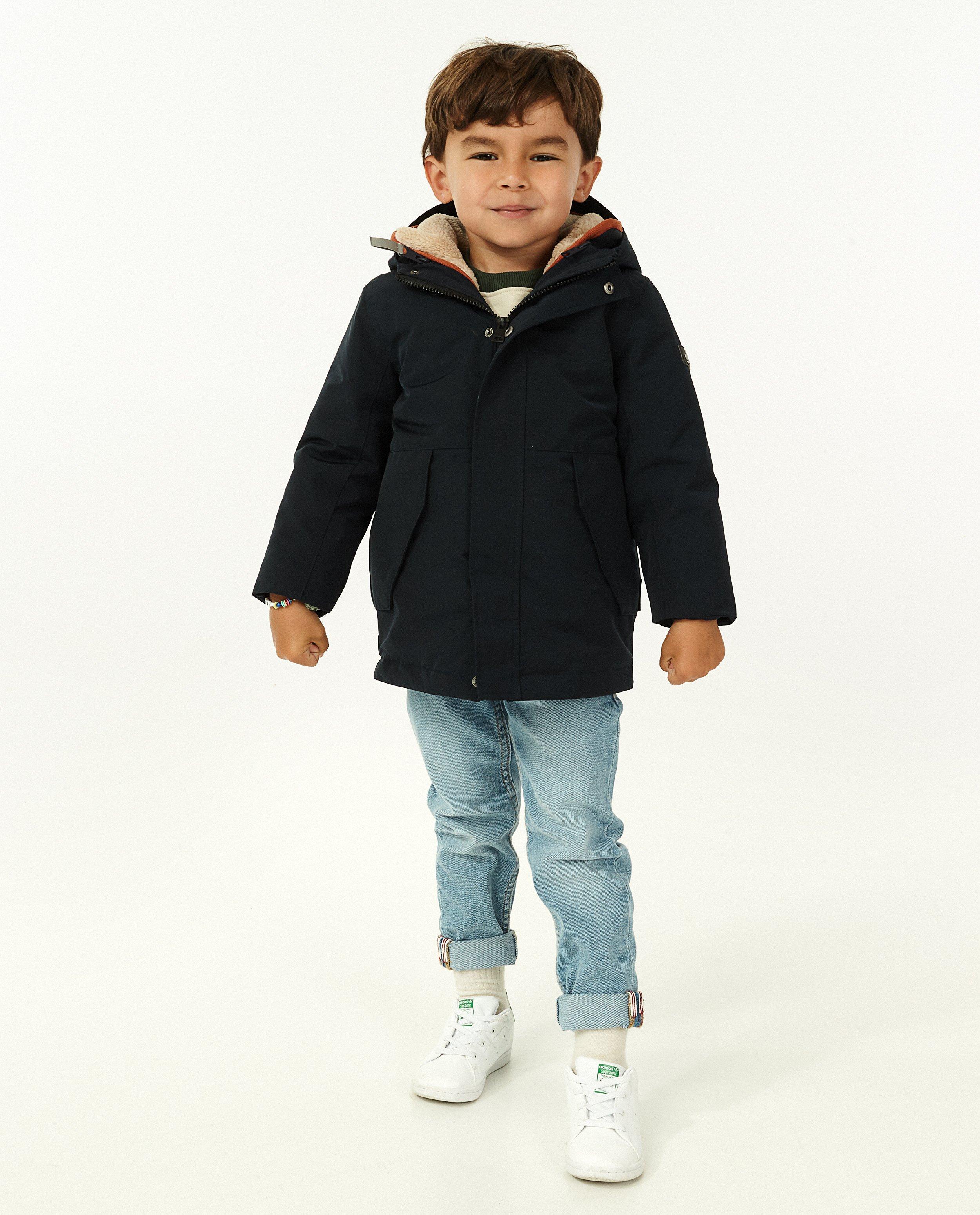 Blauwe 2-in-1 parka - null - Kidz Nation