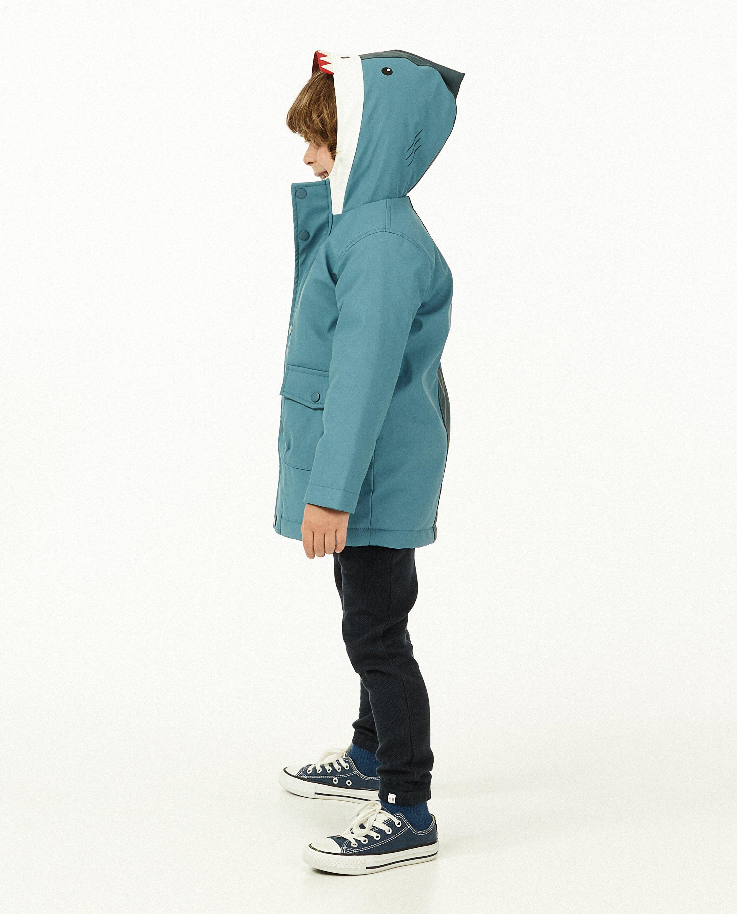 Veste de pluie verte - crocodile - imperméable - Kidz Nation