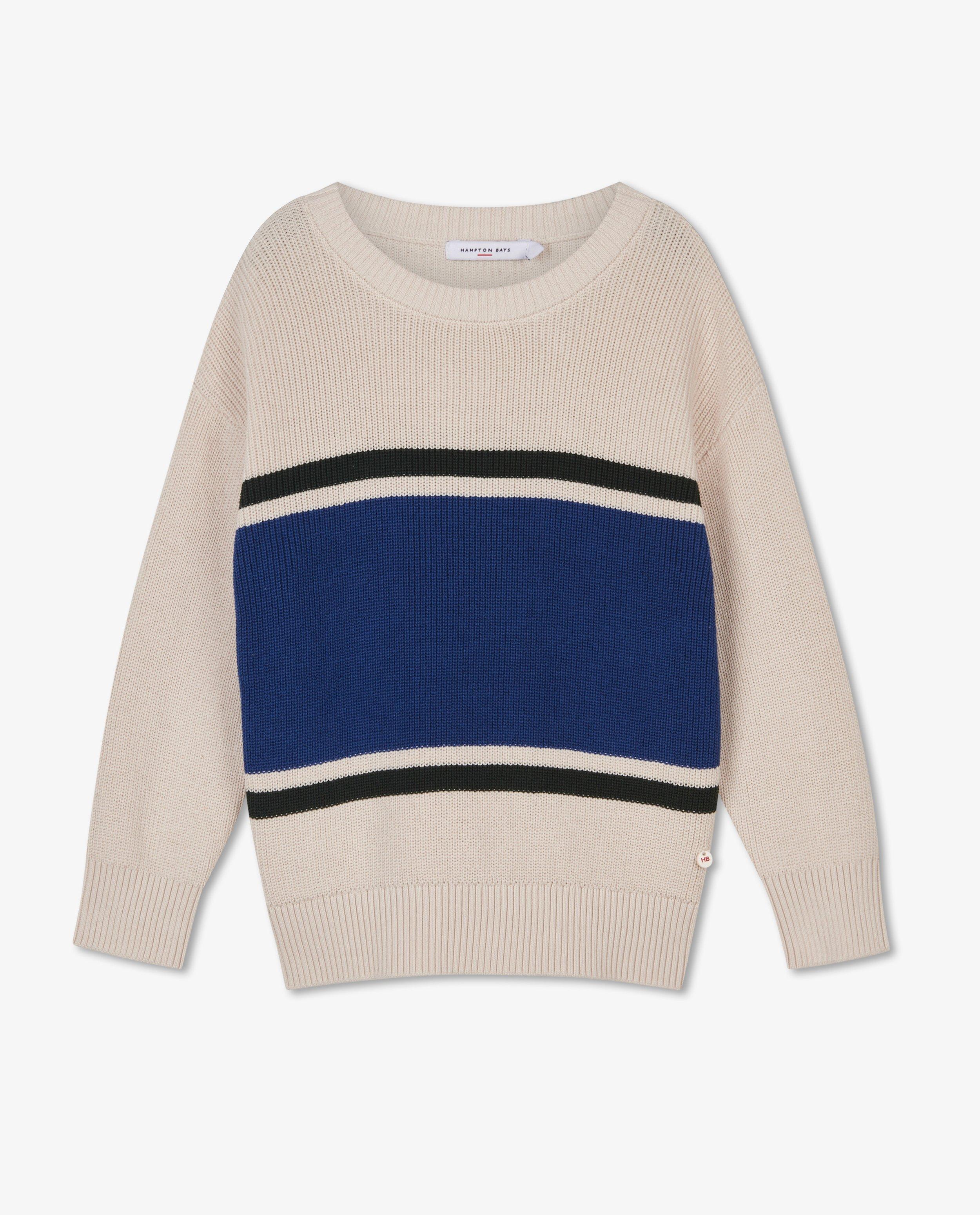 Pull en coton bio Hampton Bays - côtelé - Hampton Bays