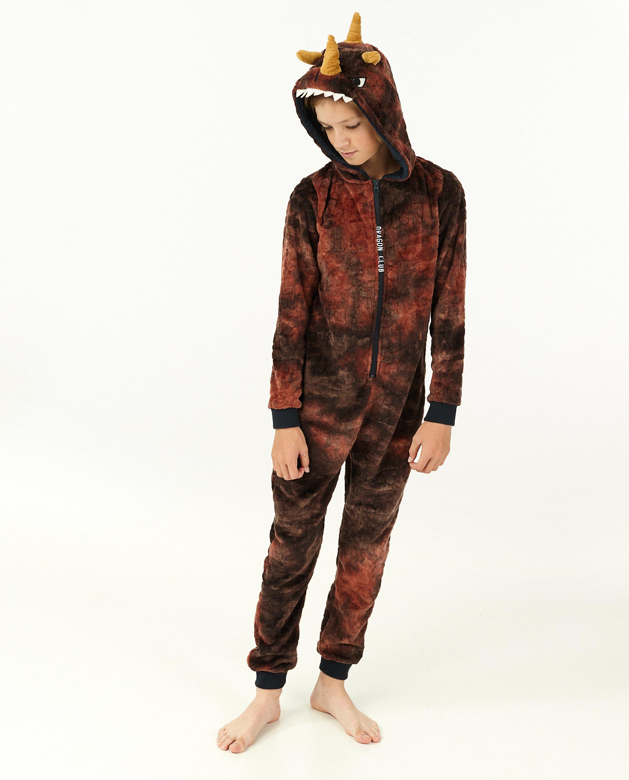 Pyjamas - Combinaison dragon unisexe, 7-14 ans