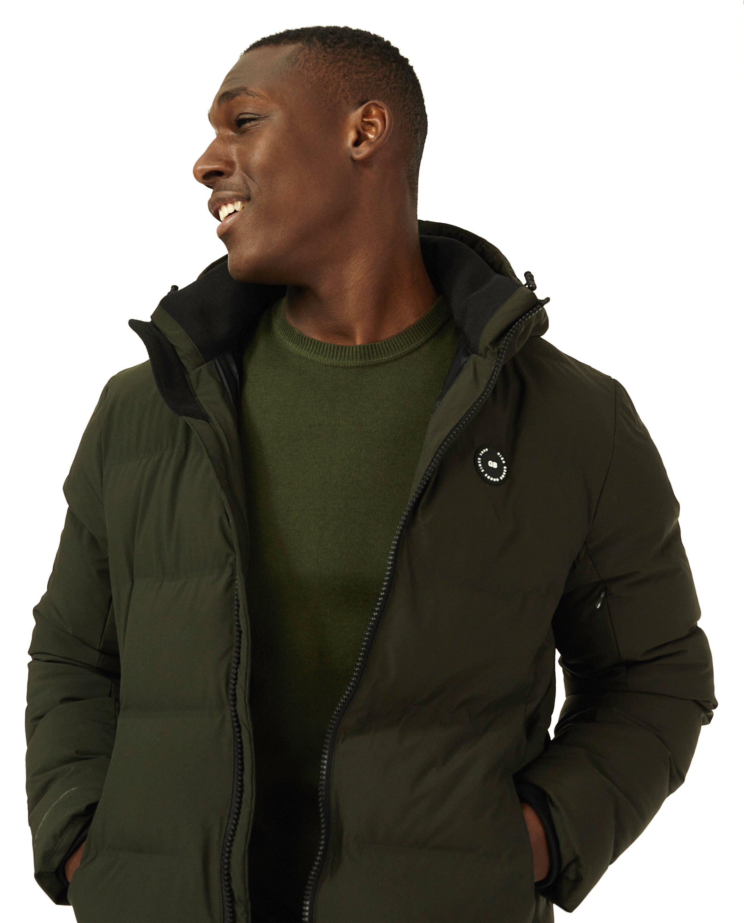 Donsjassen - Donkergroene puffer jacket